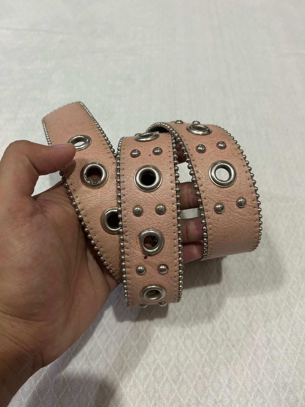 Japanese Brand Studded belt japanese brand ifsixwasnine style Size ONE SIZE - 1 Thumbnail