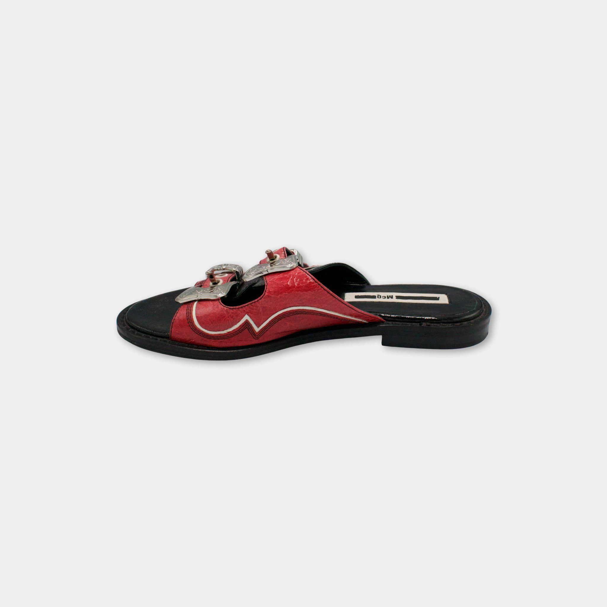 Alexander McQueen McQueen Buckle Sandals Size US 8 / IT 38 - 6 Thumbnail