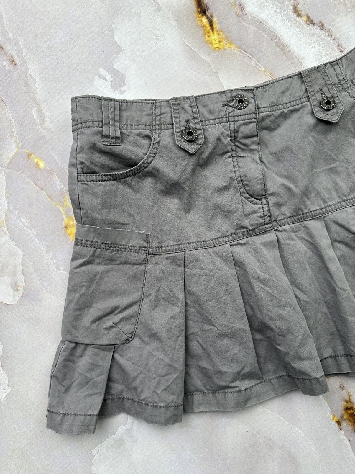 Japanese Brand Flared Mini Skirt Size 26" / US 2 / IT 38 - 3 Thumbnail