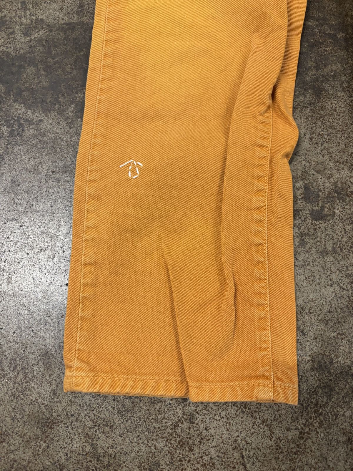 Levi's Levis 517 White Tab Orange Denim Jeans Size US 28 / EU 44 - 3 Thumbnail