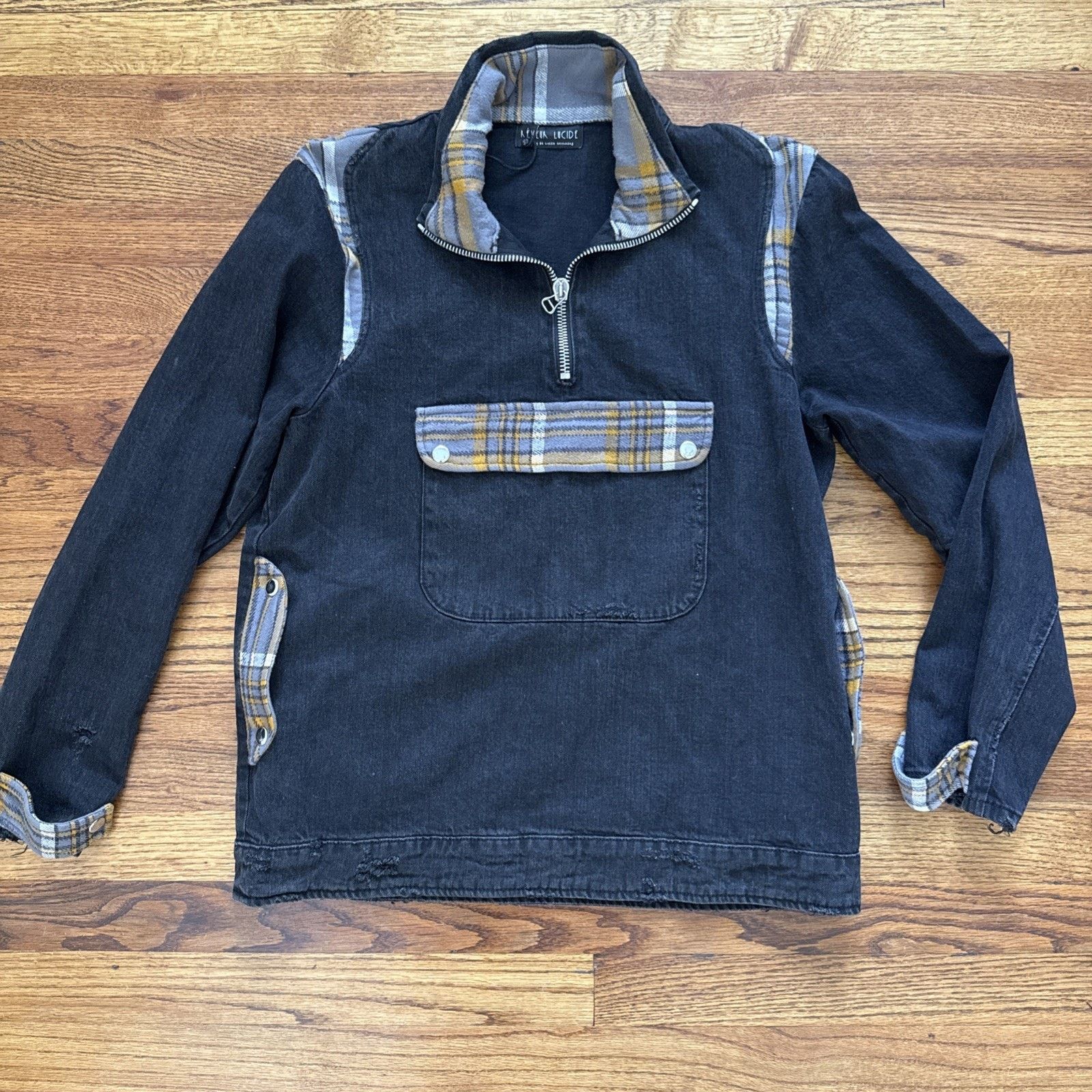 Other Rare RÊVEUR LUCIDE WORK OVERSHIRT 100% Cotton Size S Size US S / EU 44-46 / 1 - 1 Thumbnail