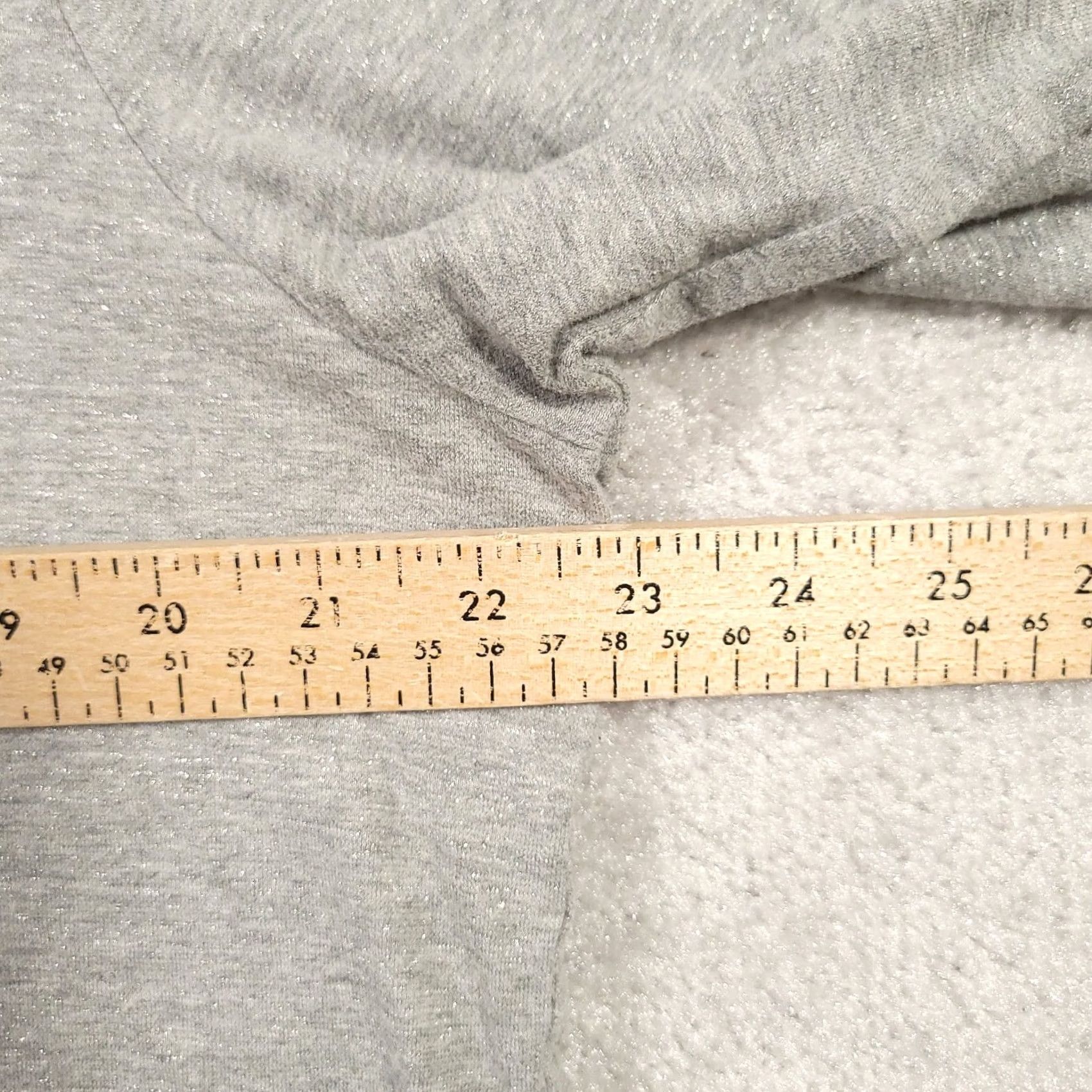 Vintage Chico's Zenergy Shirt Womens 3 XL Gray 3/4 Sleeve Shimmer Round Neck Size XL / US 12-14 / IT 48-50 - 4 Thumbnail
