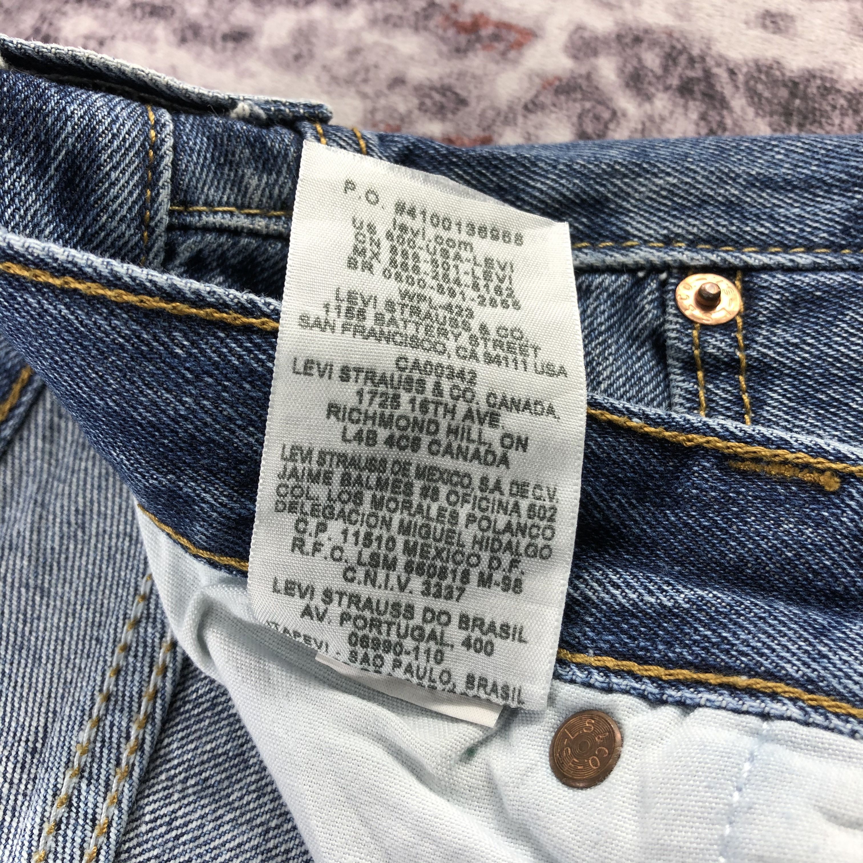 Levi's × Vintage Vintage Levis 501 Jeans-JM2844 Size US 34 / EU 50 - 15 Thumbnail
