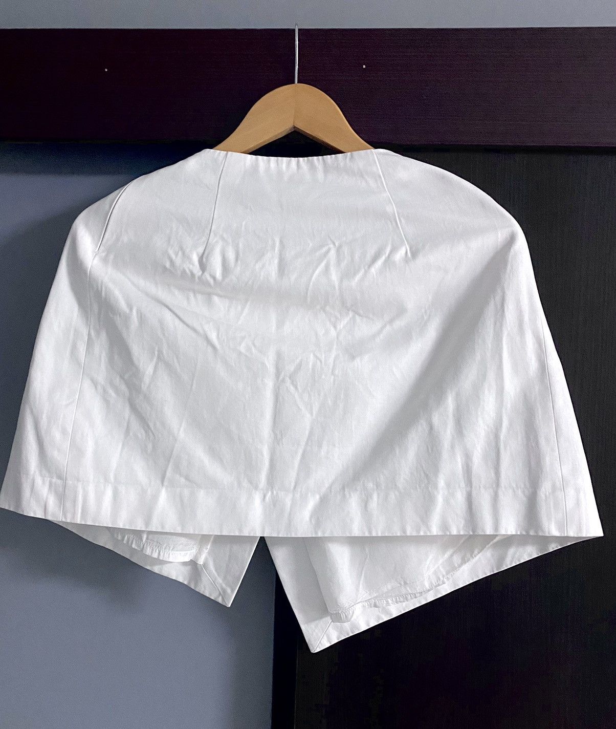 Versace Womens Versus Gianni Versace Vintage White Cotton Mini Skirt Size 27" / US 4 / IT 40 - 4 Thumbnail