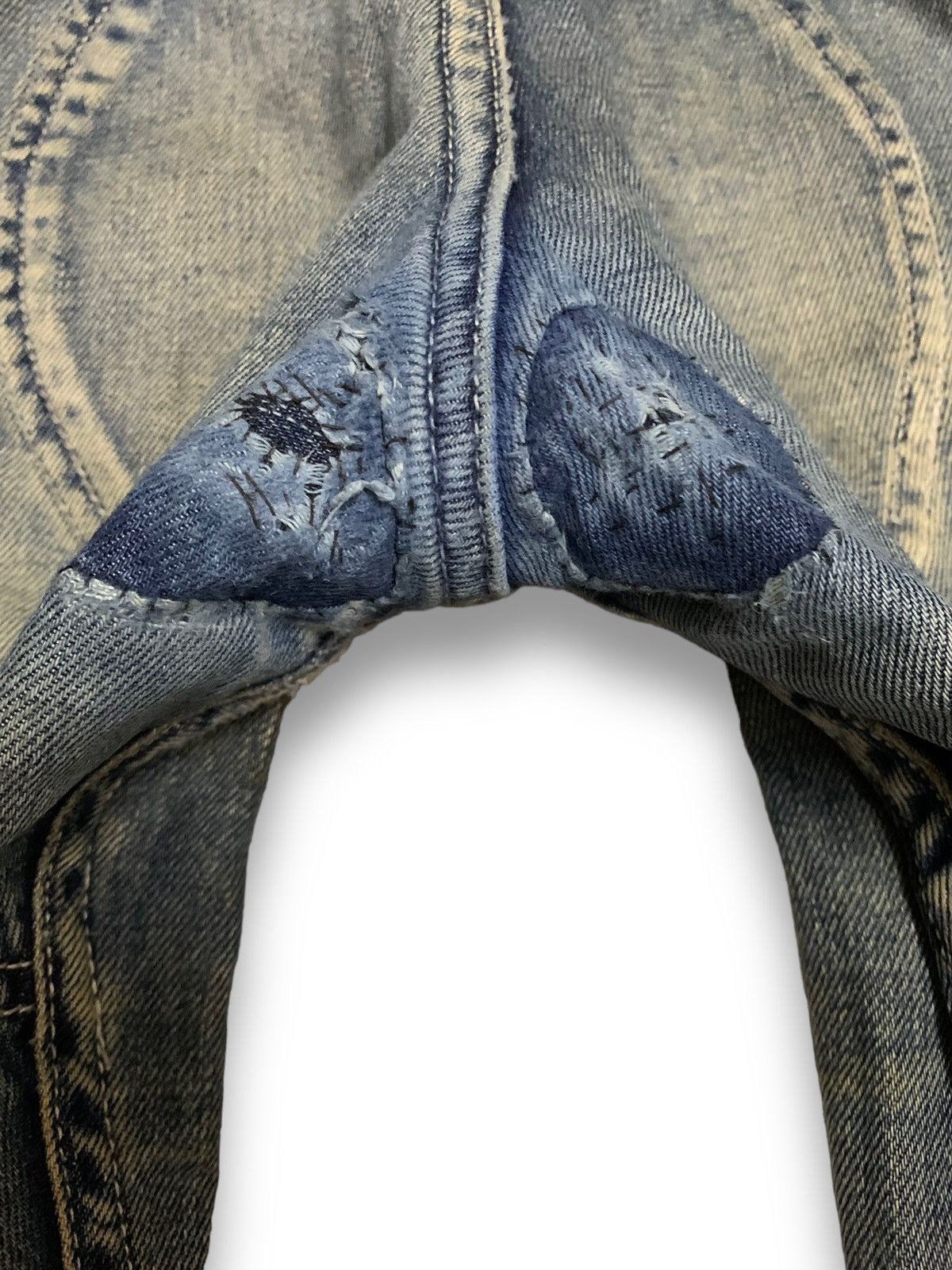 Japanese Brand Vintage Japanese Brand Mud Wash Baggy Fatigue Bush Jeans Size US 34 / EU 50 - 19 Thumbnail