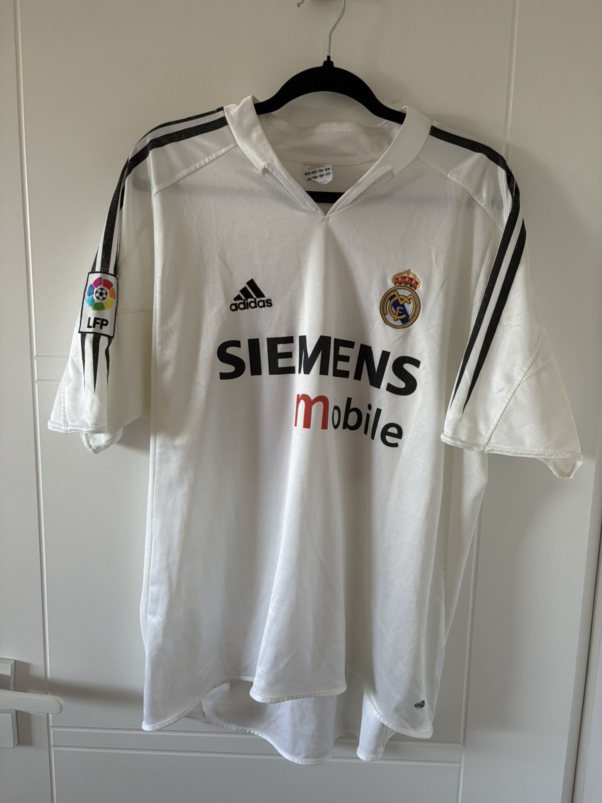 Real Madrid adidas 2004/2005 domowa Beckham vintage — zdjęcie 6