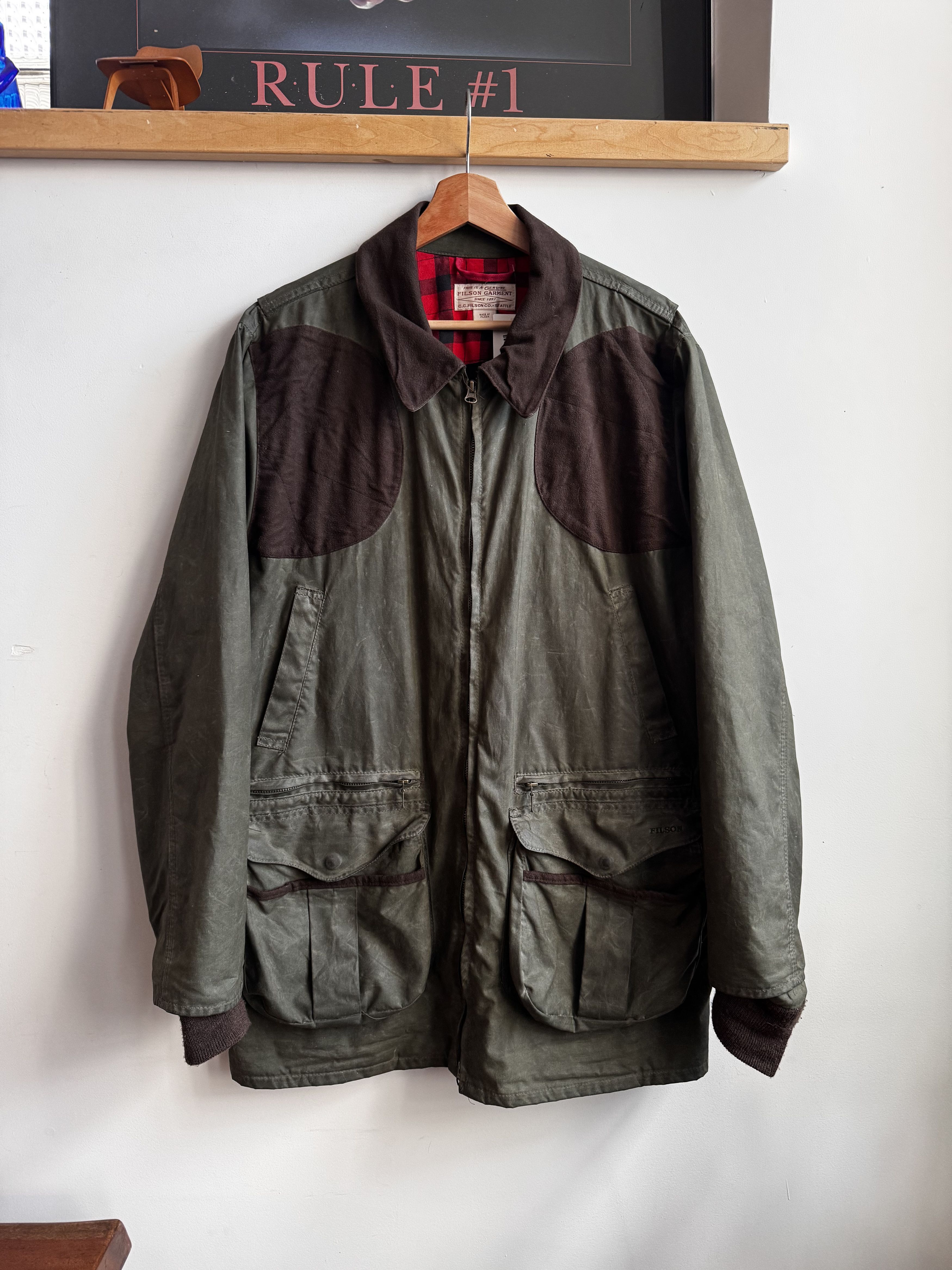 Filson Filson Waxed Light Shooting Jacket Size L Size US L / EU 52-54 / 3 - 1 Thumbnail