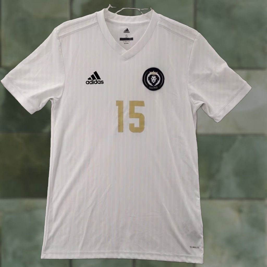 Adidas Adidas Soccer Jersey Men's Small White Climalite 15 Activewear 90s Football Mens Size US S / EU 44-46 / 1 - 1 Thumbnail