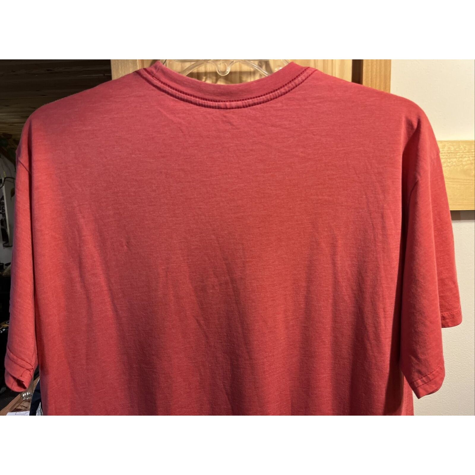 Quiksilver Quicksilver Men’s L Red SS Cotton The Mountain Wave T-Shirt Size US L / EU 52-54 / 3 - 13 Thumbnail