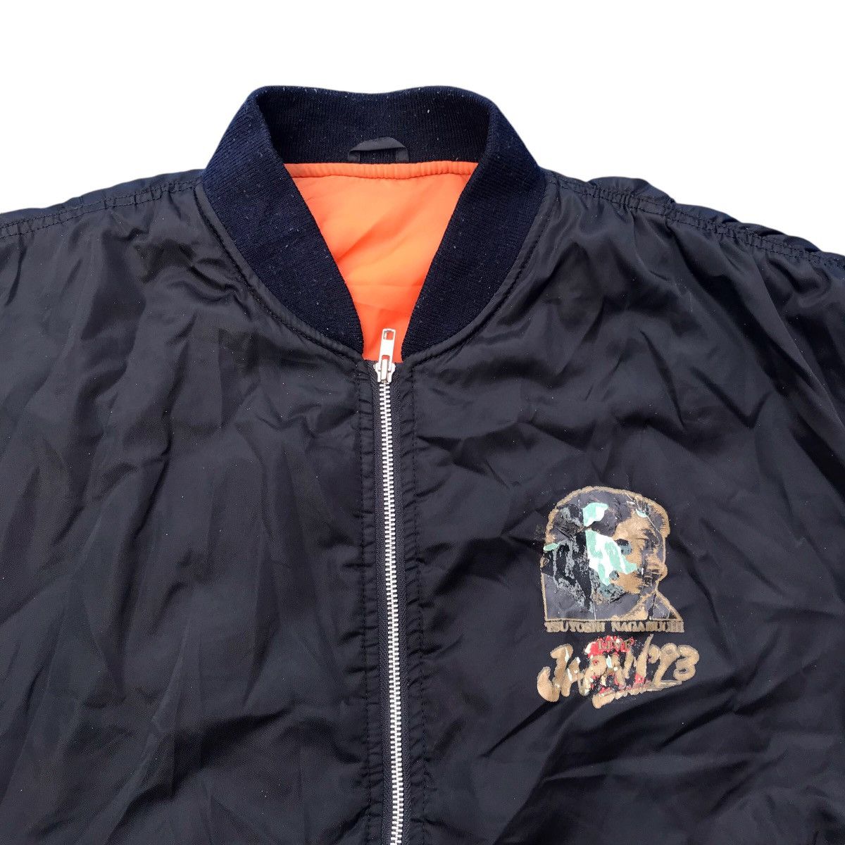 Band Tees × Japanese Brand × Vintage Rare Vintage 90s Tsuyoshi Nagabuchi Live Japan 1993 Ma1 Size US L / EU 52-54 / 3 - 10 Thumbnail