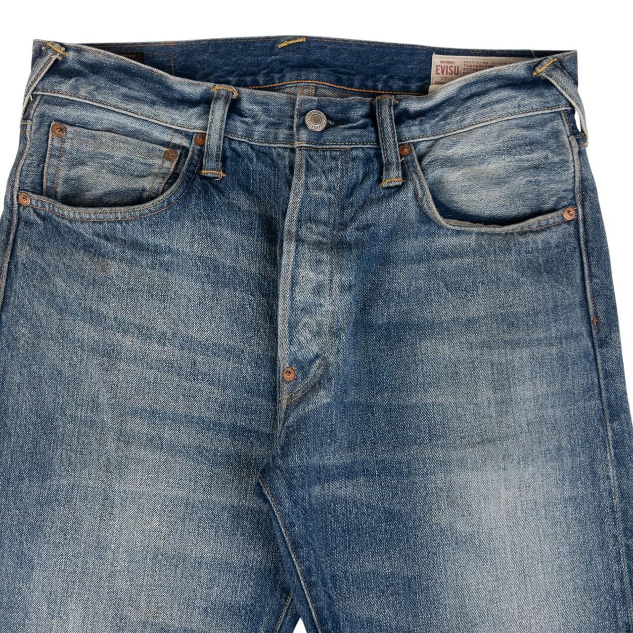 Evisu Evisu Gull Fishing Hook Japanese Denim Jeans Size W31 Size US 31 - 4 Thumbnail