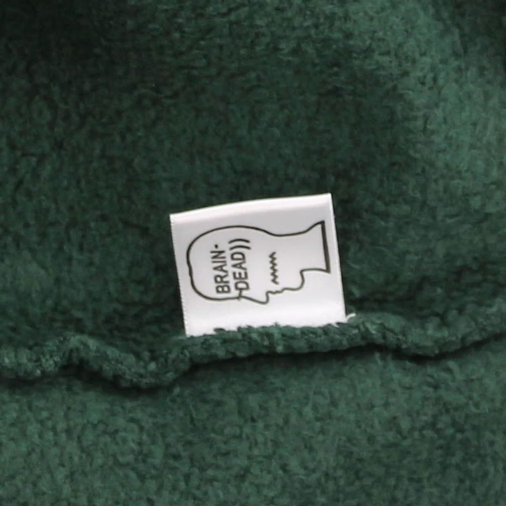 Brain Dead Brain Dead Pullover Hoodie Hudson Mohawke Graphic Design Fleece Green M Unisex Adults Hoodie 귤 Size US M / EU 48-50 / 2 - 5 Thumbnail