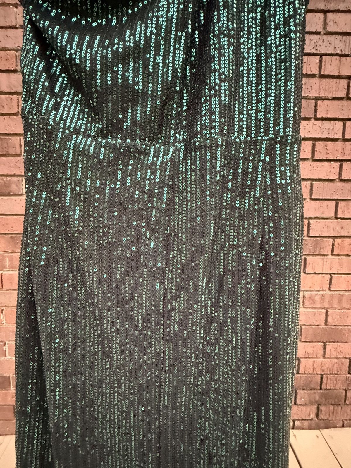 Other Grace Karin Green Sequin One Shoulder Formal Dress Size XL Size XL / US 12-14 / IT 48-50 - 10 Thumbnail