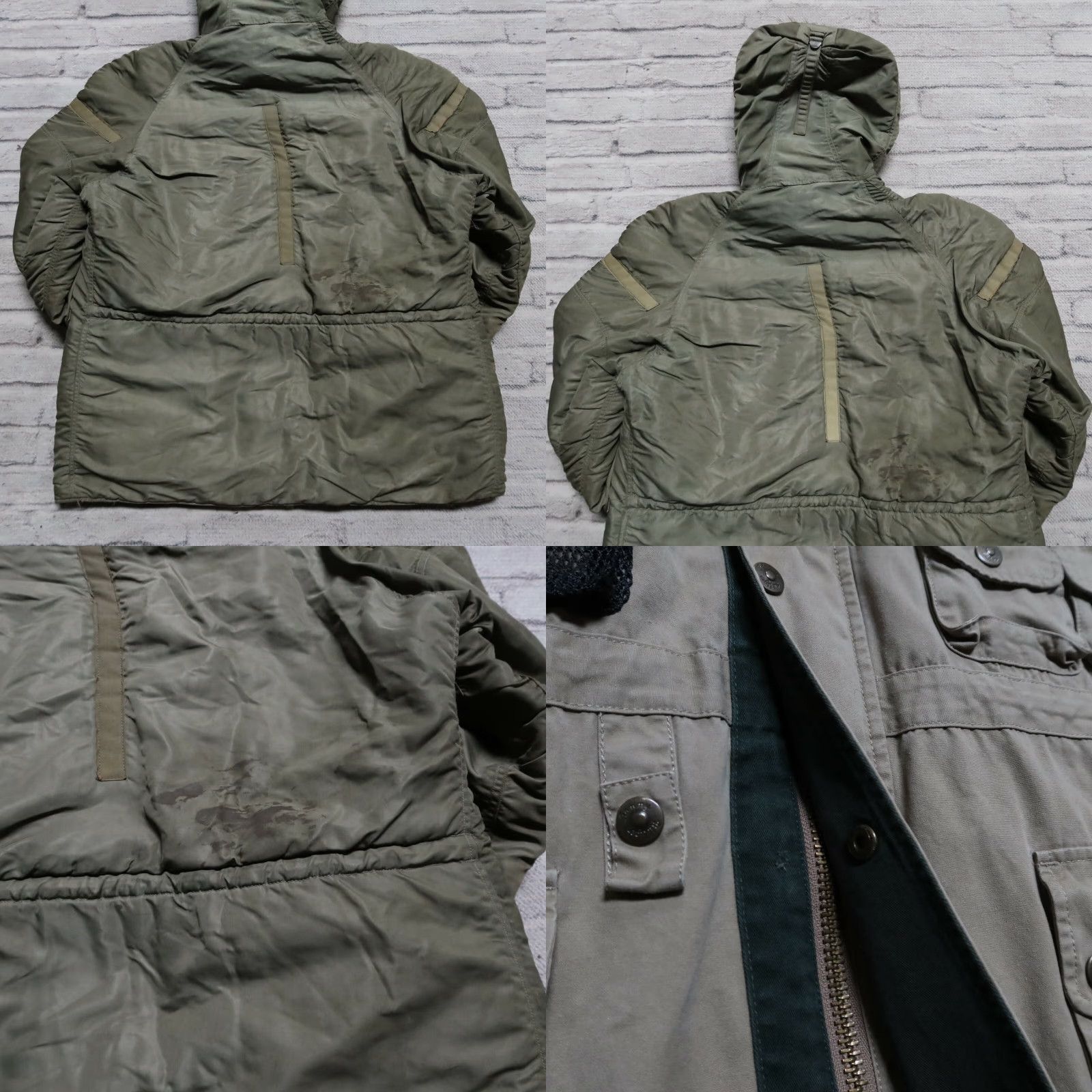 Vintage VINTAGE USAF US Air Force N-3B Flight Jacket Skyline Clothing Corp Jacket Mens L Green N-3B Vintage USAF Flight Jacket Size US L / EU 52-54 / 3 - 8 Thumbnail
