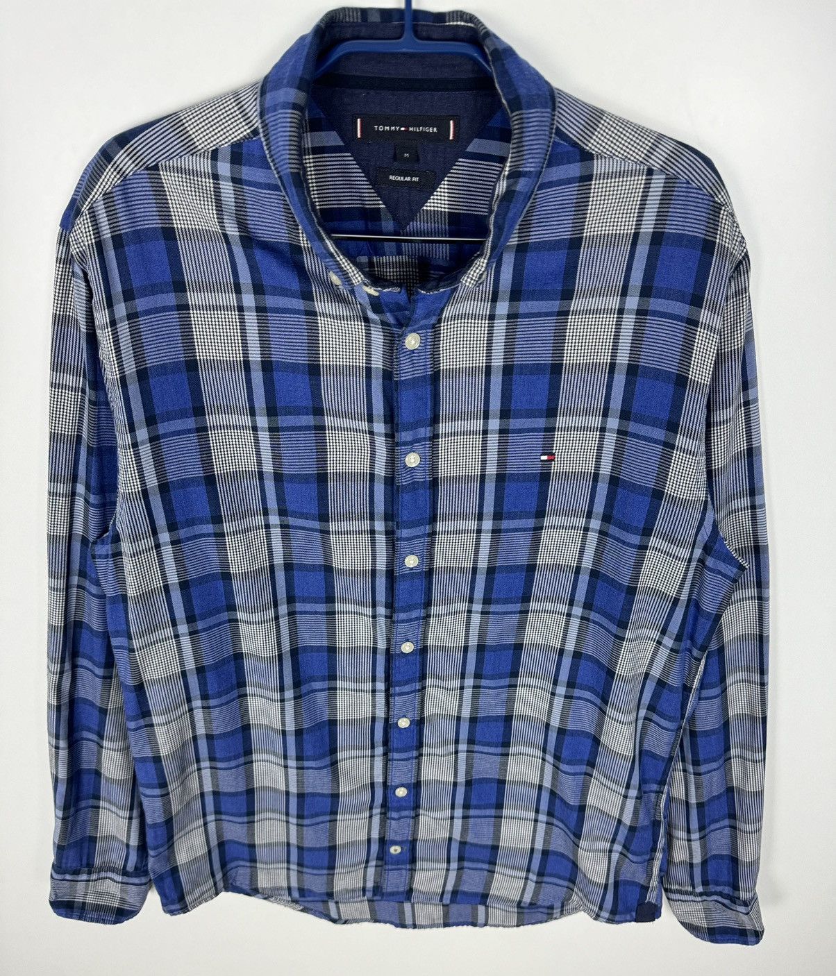 Polo Ralph Lauren Tommy Hilfiger Hounds Tooth Plaid Checkered Button Up Shirt Size US M / EU 48-50 / 2 - 3 Thumbnail