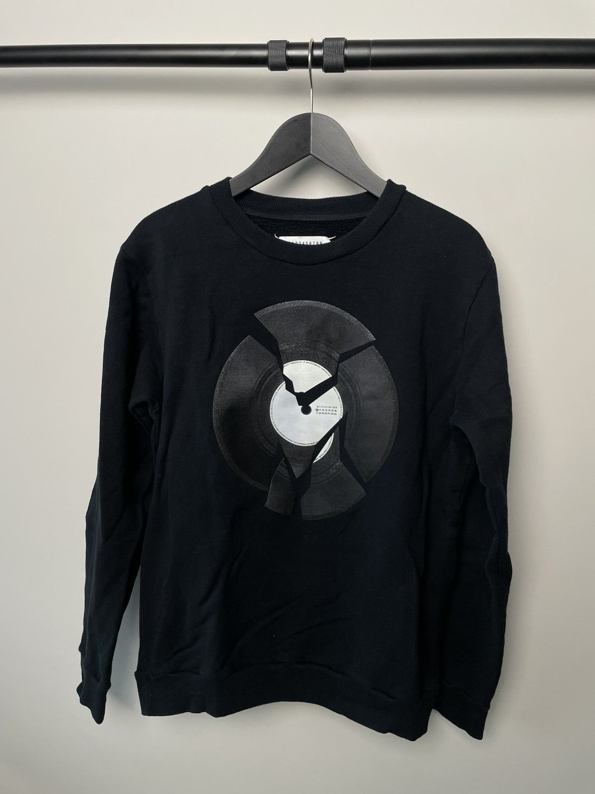 Maison Margiela Maison Margiela FW09 Broken Vinyl Sweatshirt Size US M / EU 48-50 / 2 - 1 Thumbnail
