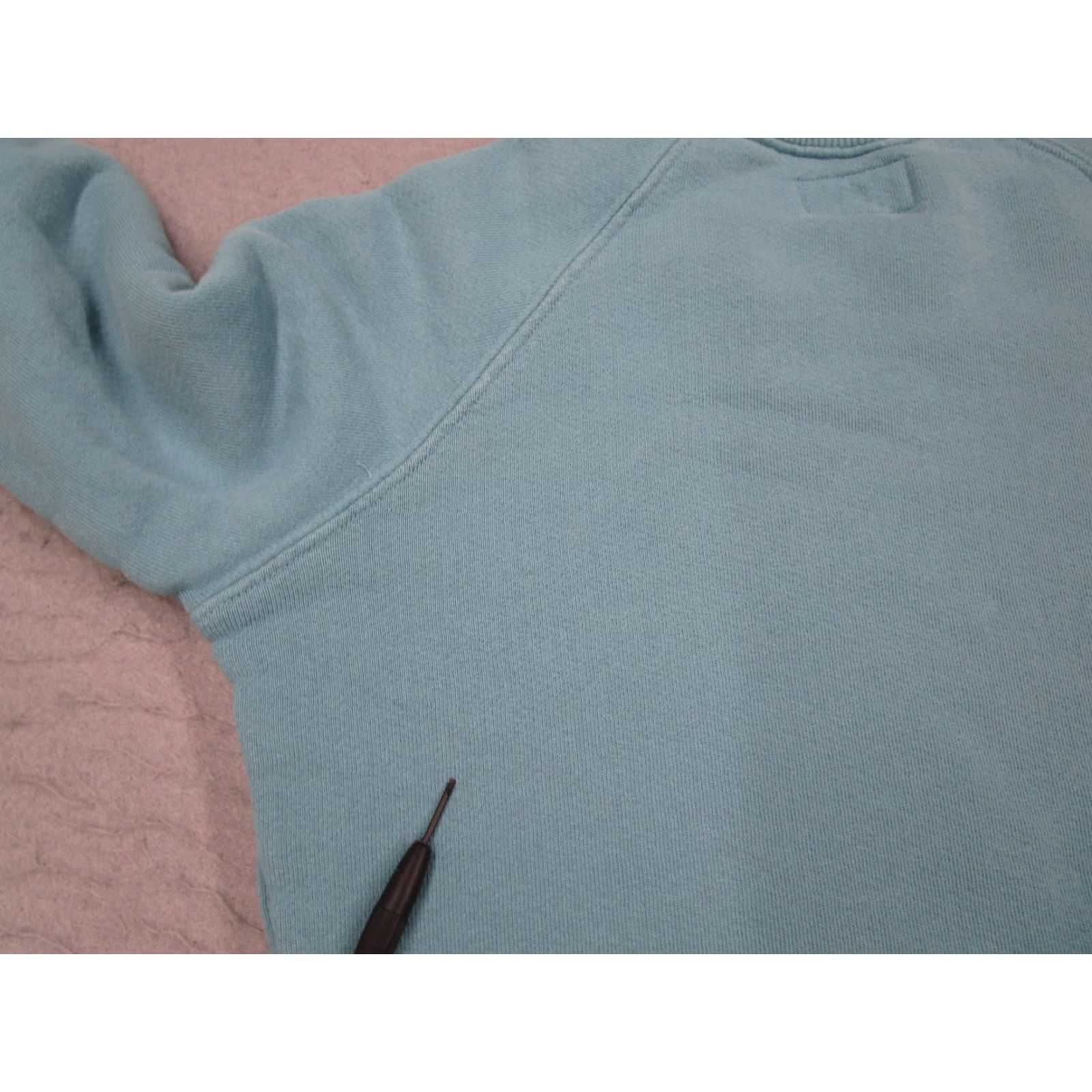 Vintage American Giant Sweatshirt Women XS Blue Crewneck Raglan Pullover Fleece Casual Made in USA Size XS / US 0-2 / IT 36-38 - 5 Thumbnail