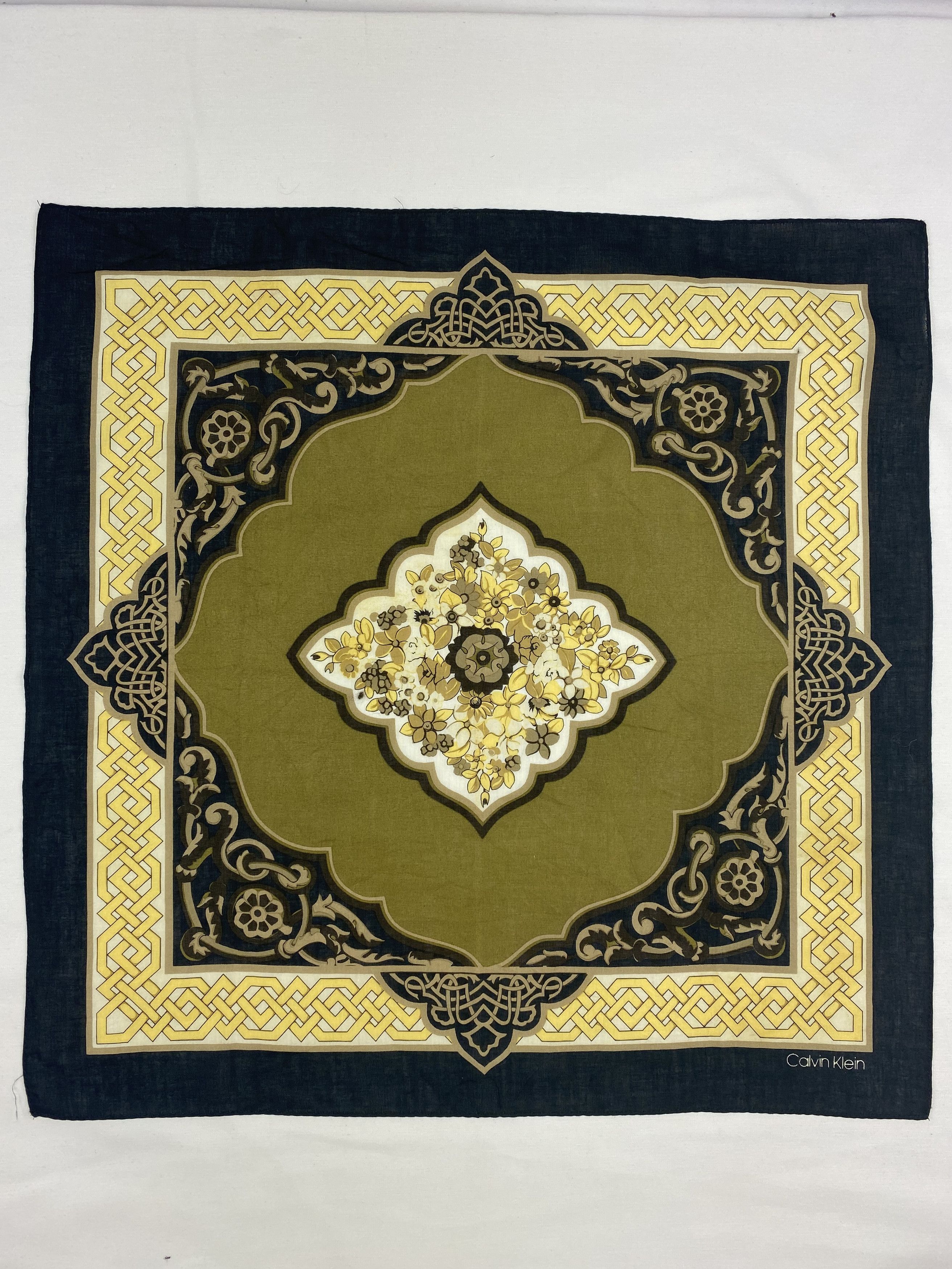 Calvin Klein × Vintage Calvin Klein Handkerchief / Bandana / Neckerchief Size ONE SIZE - 3 Thumbnail