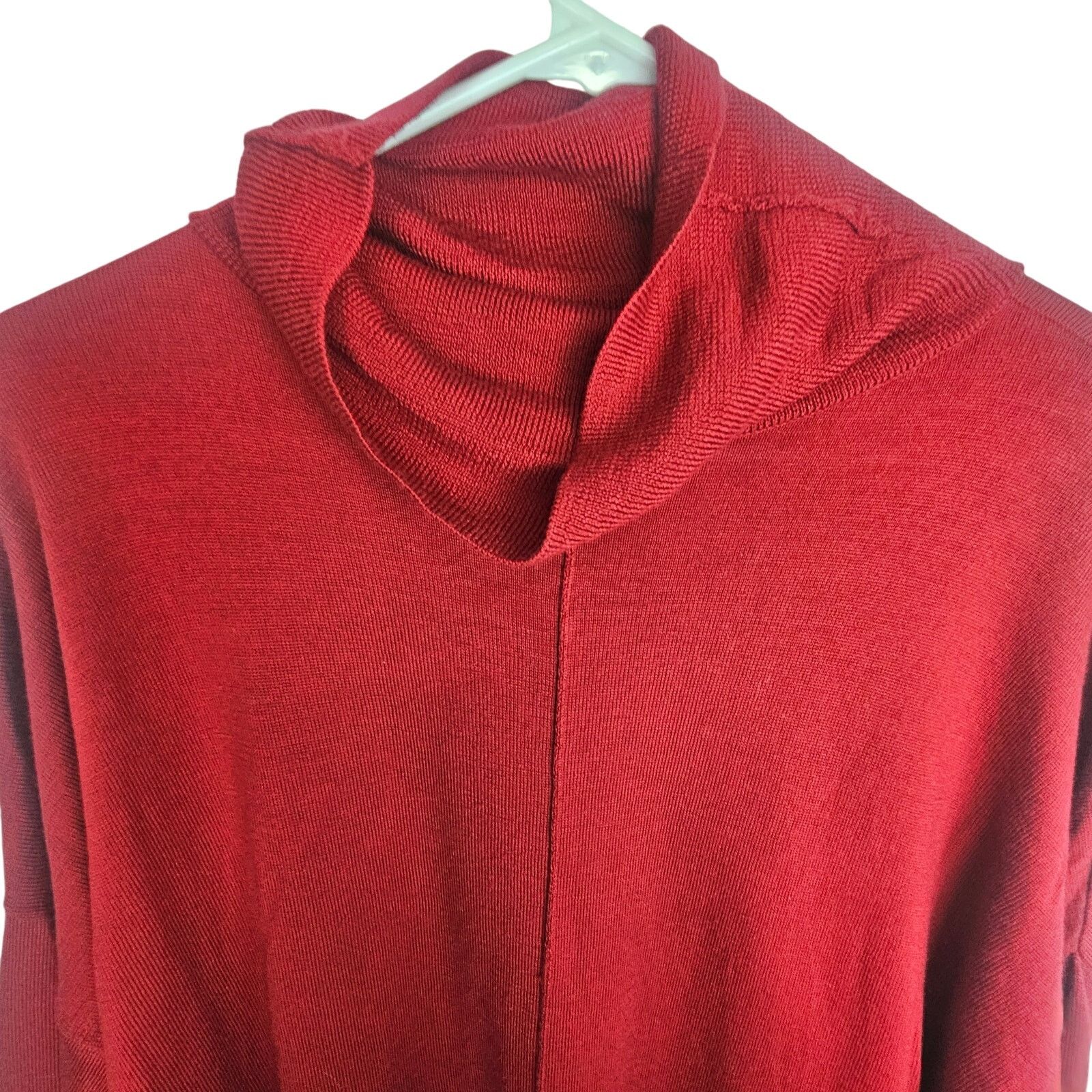 Eileen Fisher Eileen Fisher Womens 100% Merino Wool Turtleneck Sweater M Size M / US 6-8 / IT 42-44 - 2 Thumbnail