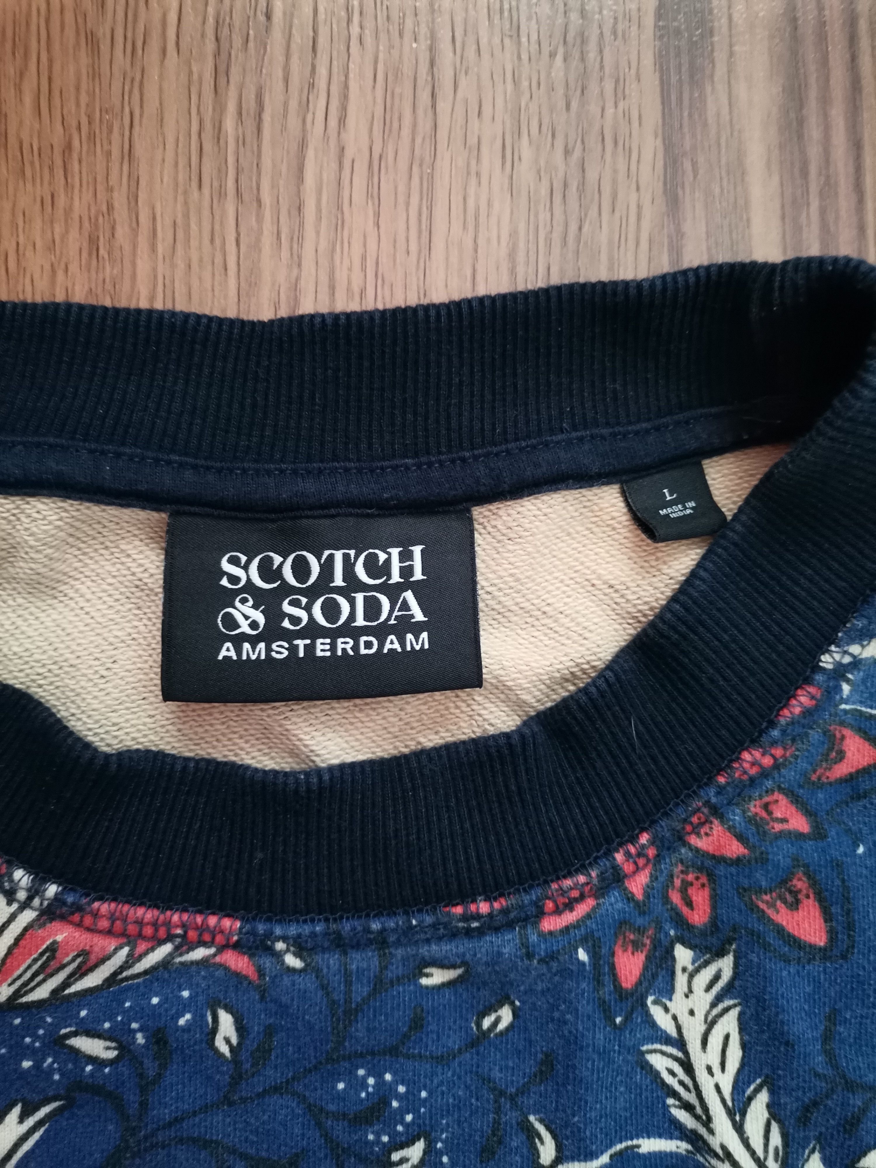 Scotch & Soda Scotch & Soda Floral Sweatshirt Size US L / EU 52-54 / 3 - 3 Thumbnail
