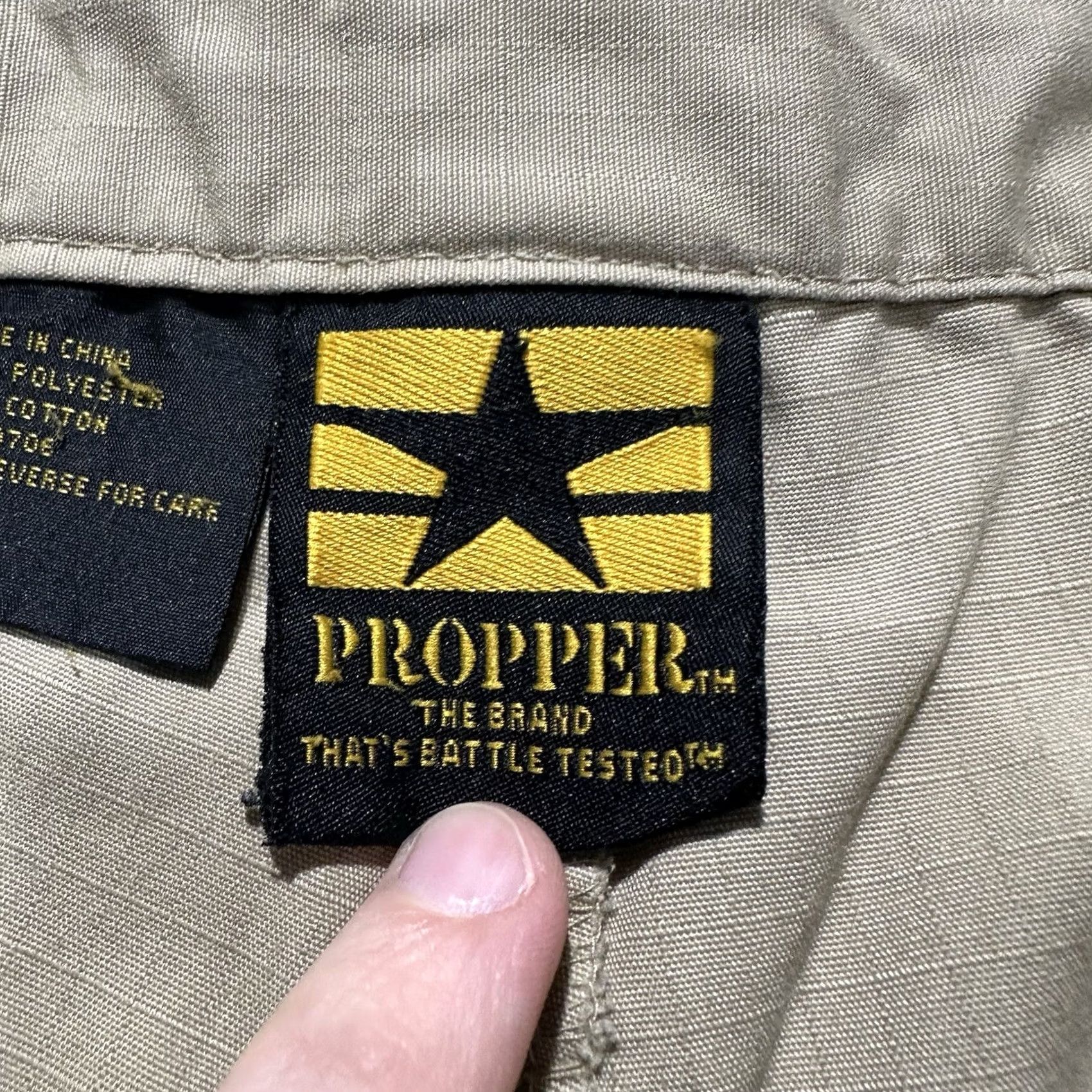 Propper Propper Tactical Pants Mens 40x36 Beige Canvas Ripstop Distressed GUC Pants Size US 40 / EU 56 - 7 Thumbnail