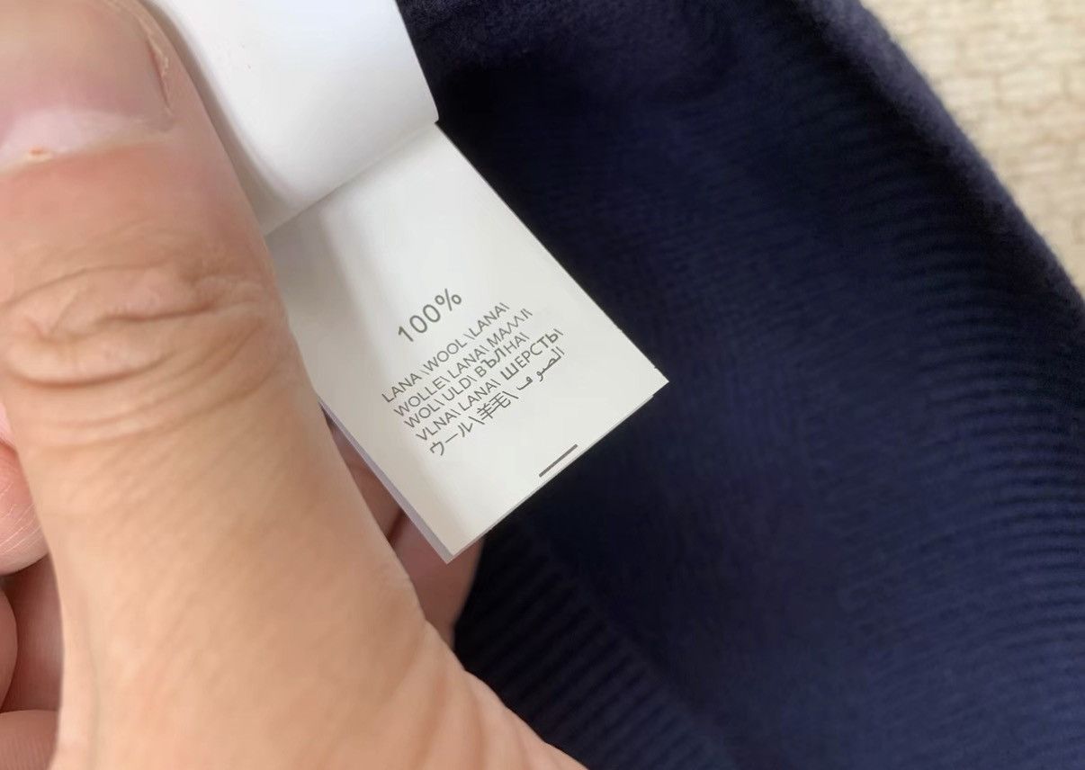 Brunello Cucinelli BRUNELLO CUCINELLI Dark Blue Thickened Wool Jacket Size US M / EU 48-50 / 2 - 8 Thumbnail