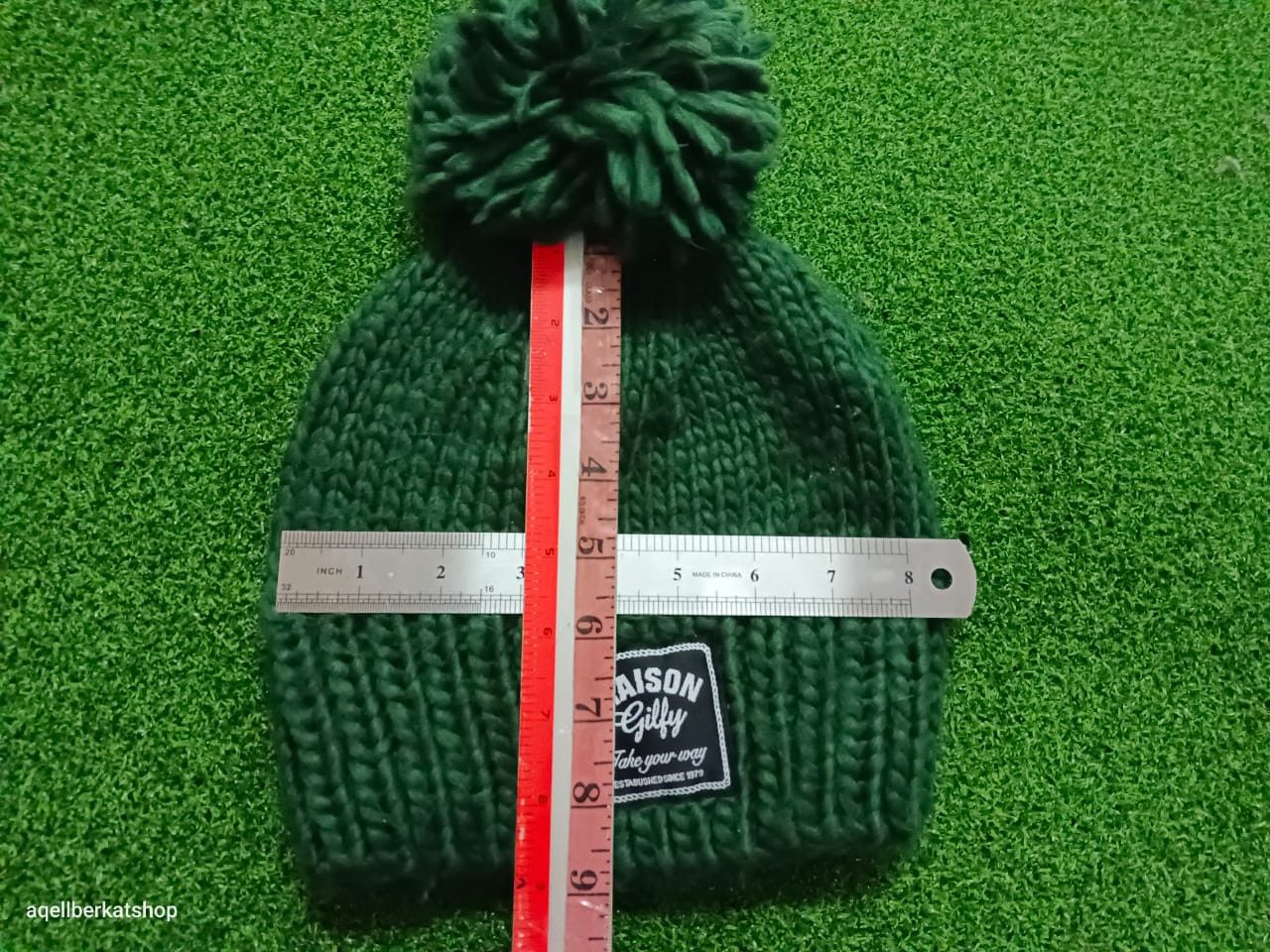 Japanese Brand MAISON GILFY Snowcap Beanie Size ONE SIZE - 5 Thumbnail