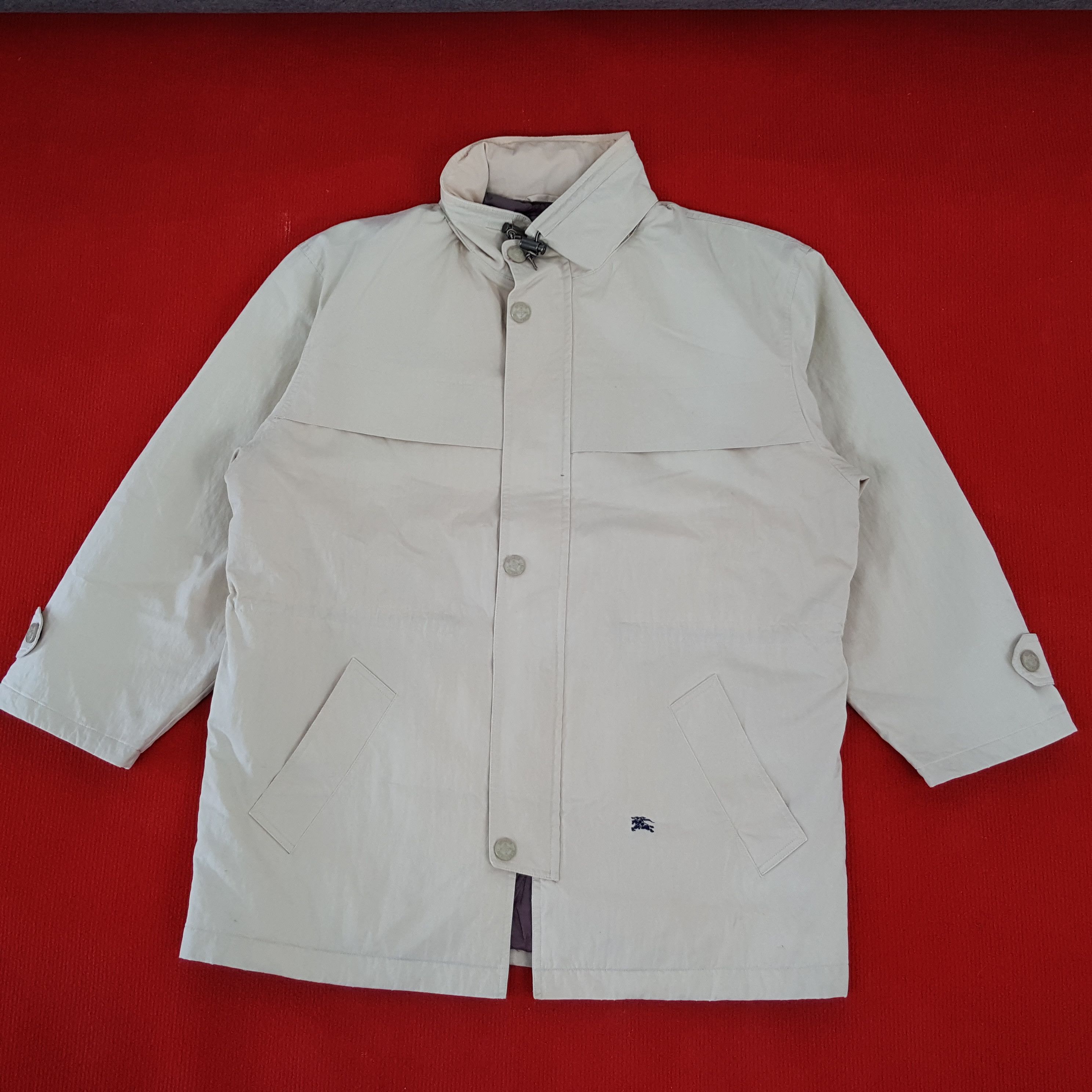Burberry × Vintage Burberrys Luxury Brand Winter Style Small Logo Jacket Size US XL / EU 56 / 4 - 1 Thumbnail