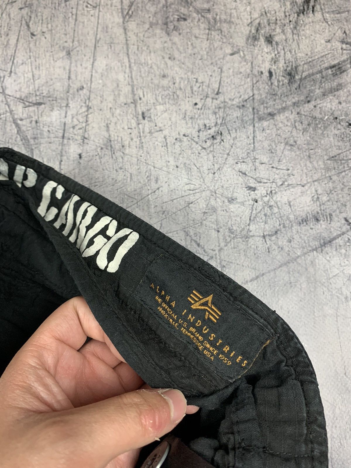 Alpha Industries × Vintage Vintage Alpha Industries Tactical Bondage Cargo Pants Y2K Size US 33 - 5 Thumbnail