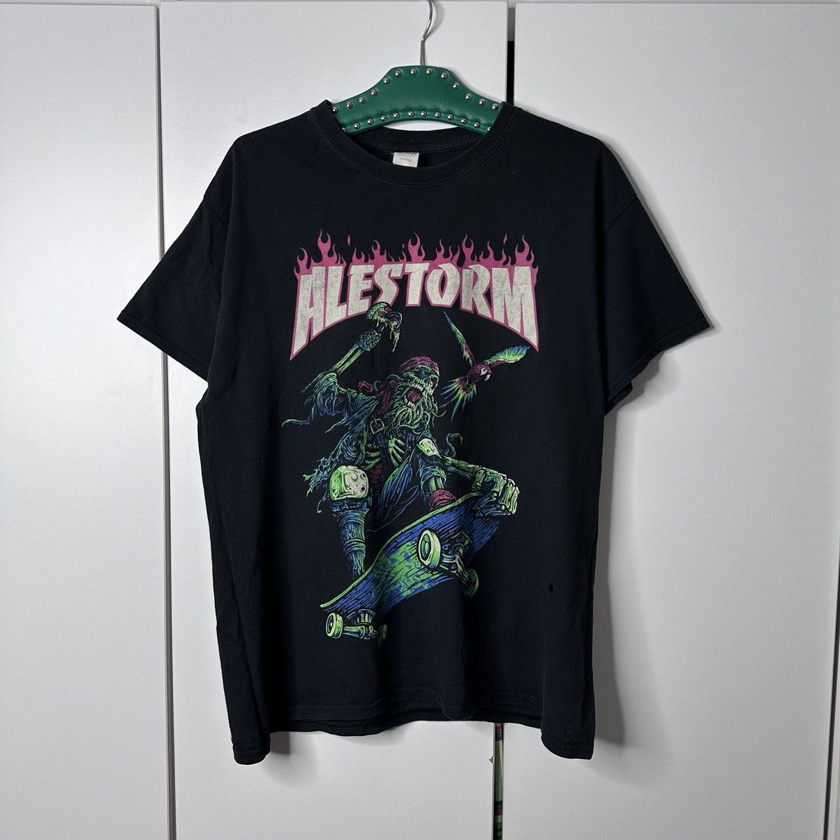 Band Tees ALESTORM LACK OF RUM ROCK BAND T-SHIRT Size US L / EU 52-54 / 3 - 1 Thumbnail