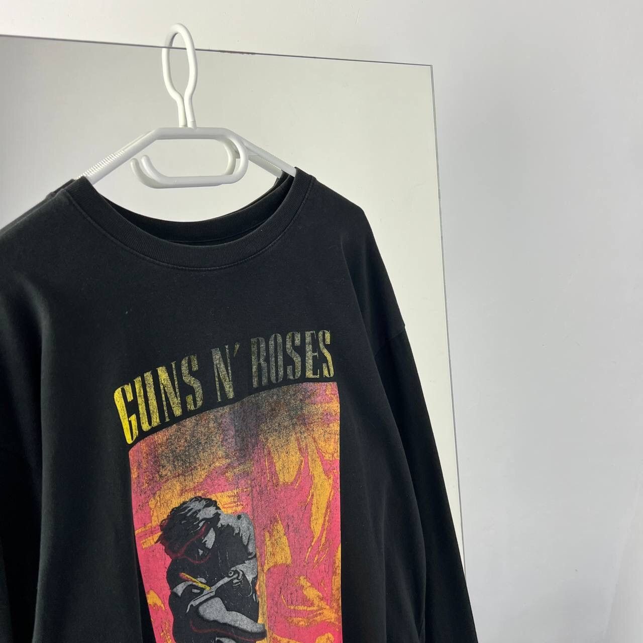 Band Tees Guns N Roses Use Yourn illusion Tour 1991 Rock Band Big Logo Size US XL / EU 56 / 4 - 3 Thumbnail