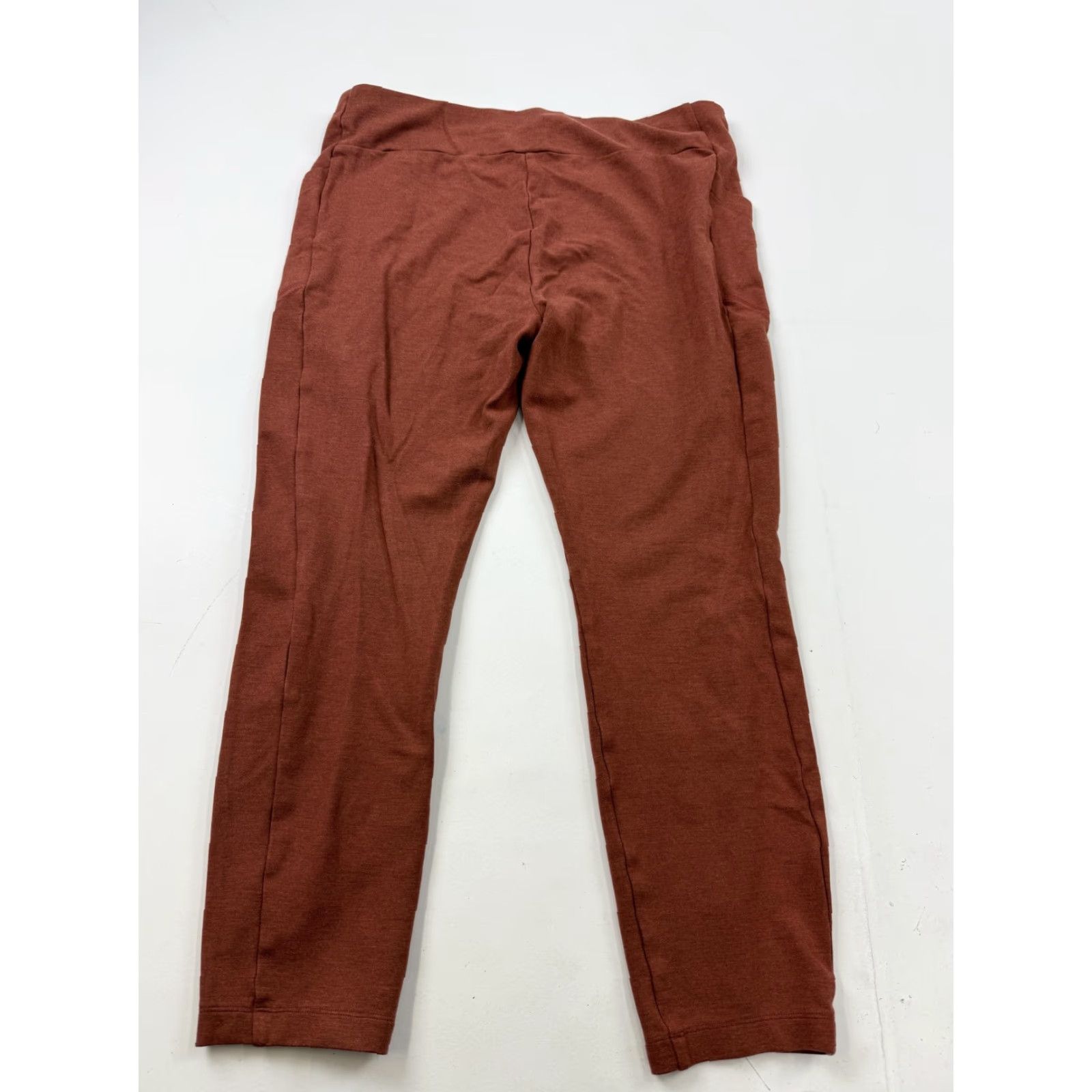 Vintage Cabi Pants Womens Large Brown Ponte Jogger Elastic Waist Pockets Stretch Casual Size 36" / US 14 / IT 50 - 6 Thumbnail