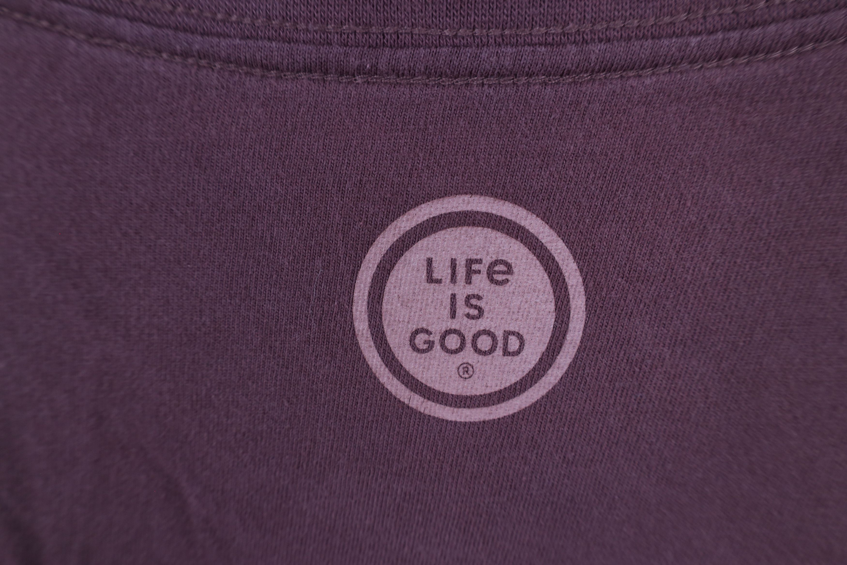 Life is Good × Vintage Life Is Good Do I Want A Beer Long Sleeve T-Shirt Red Size US L / EU 52-54 / 3 - 9 Thumbnail