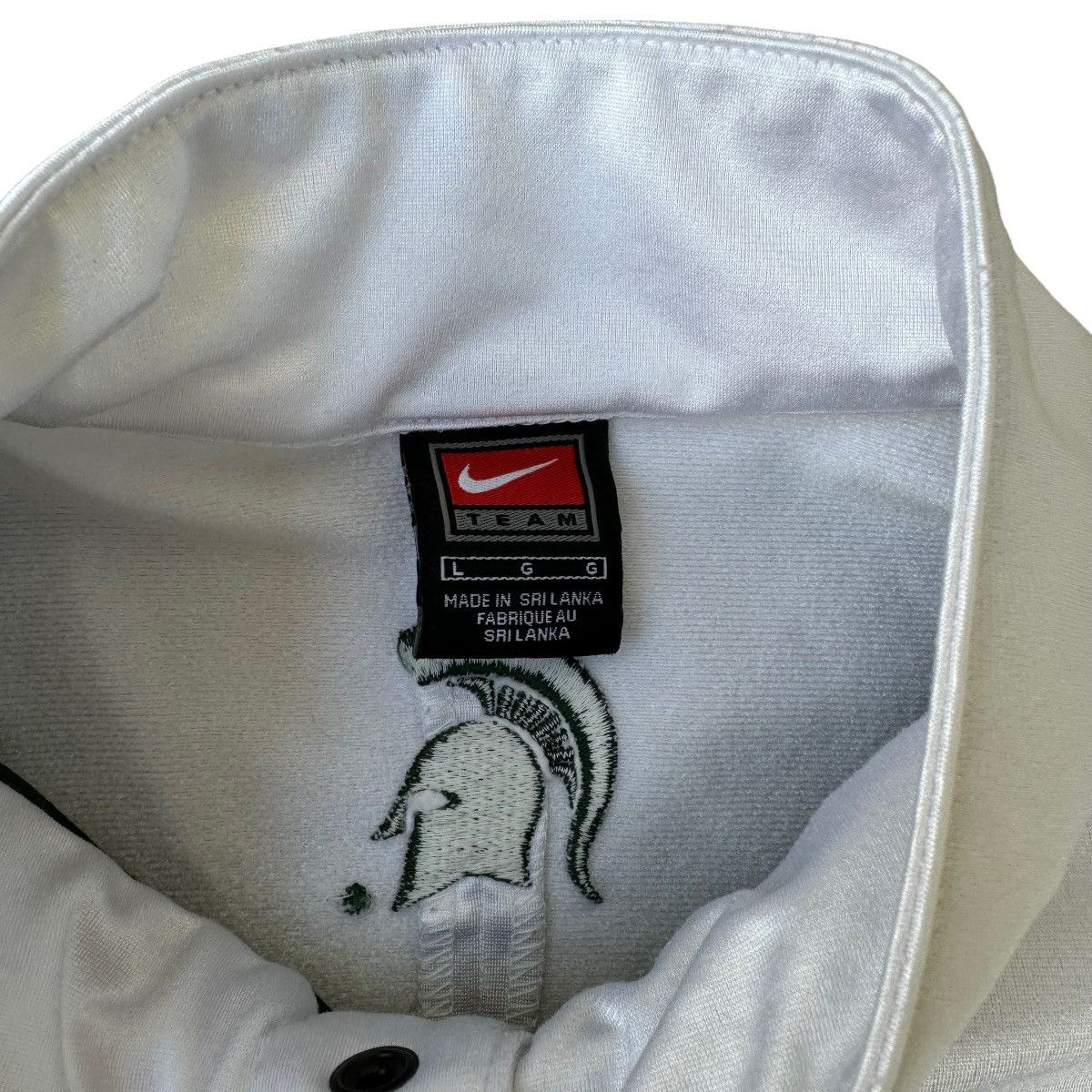 Nike × Vintage NIKE Michigan State University Spartans Vintage Jacket Y2K Size US L / EU 52-54 / 3 - 4 Thumbnail