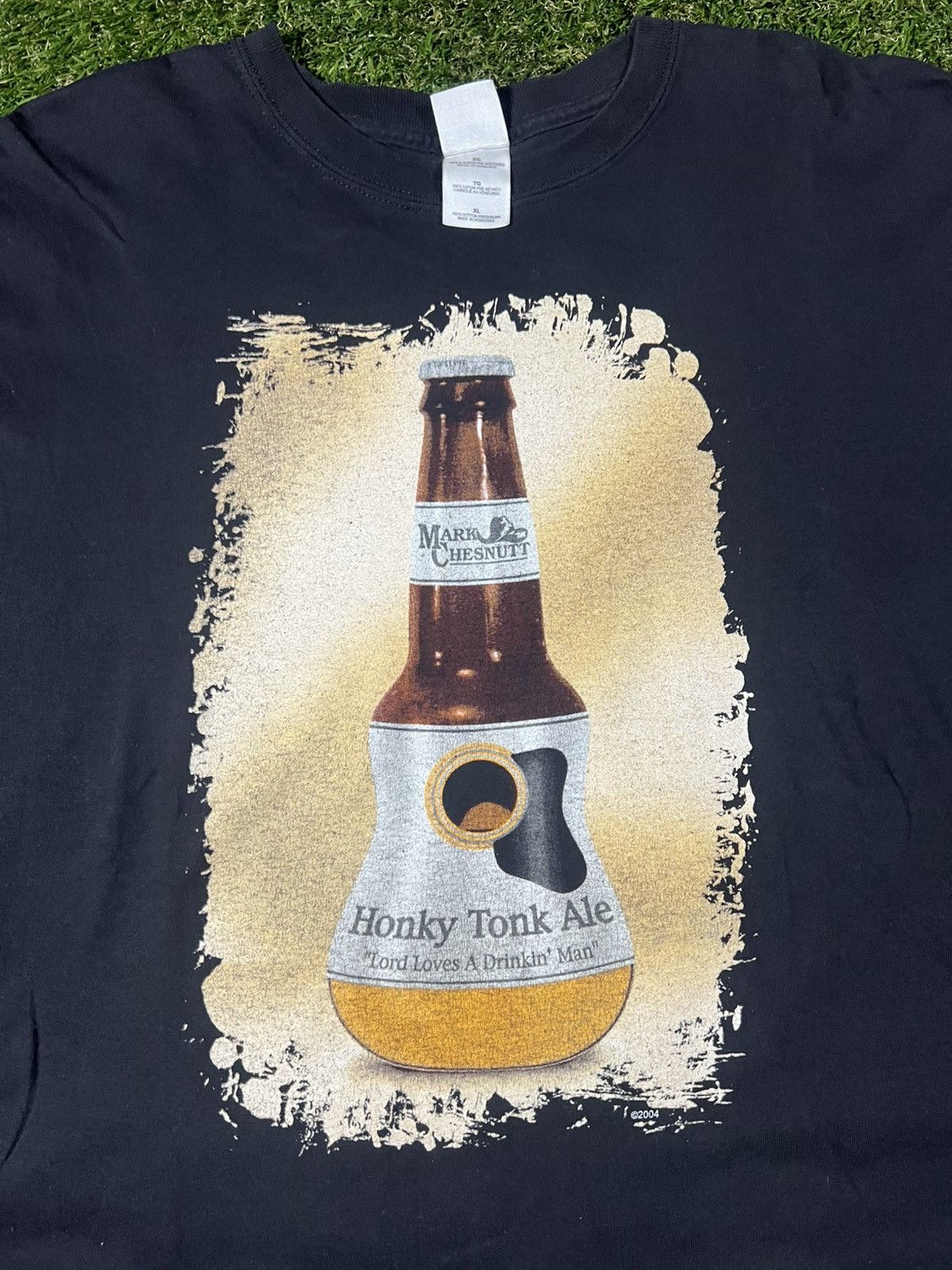 Band Tees Vintage Y2k Honky Tonk Ale Country Guitar Band Beer Tee Size US XL / EU 56 / 4 - 4 Thumbnail