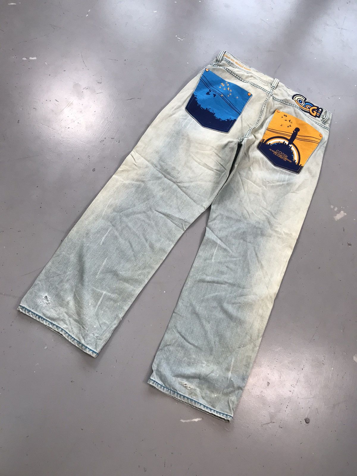 Coogi × Vintage Vintage Coogi Sun set 🌅 embroidered denim Size US 40 / EU 56 - 13 Thumbnail