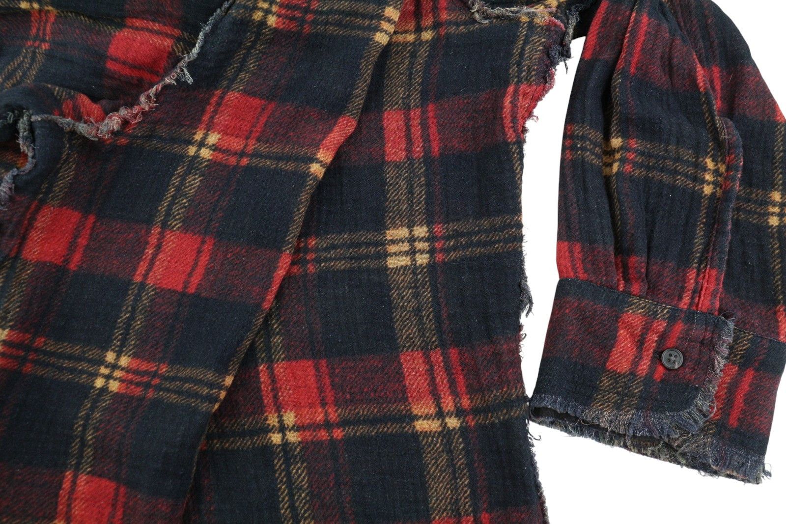 R13 REVERSIBLE DROP NECK XS Patterned Oversize Distress 86778 Size XS / US 0-2 / IT 36-38 - 13 Thumbnail
