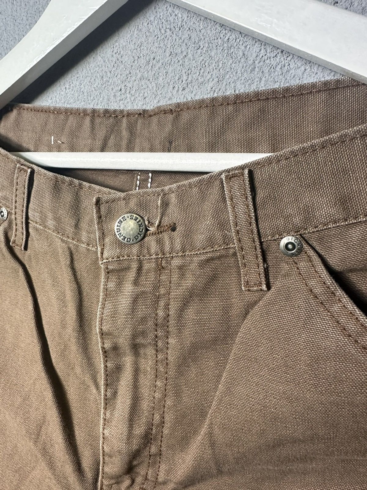 Carhartt × Dickies × Vintage Vintage Y2K Baggy Carhartt Style Carpenter Skater Tech Pants Size US 32 / EU 48 - 5 Thumbnail