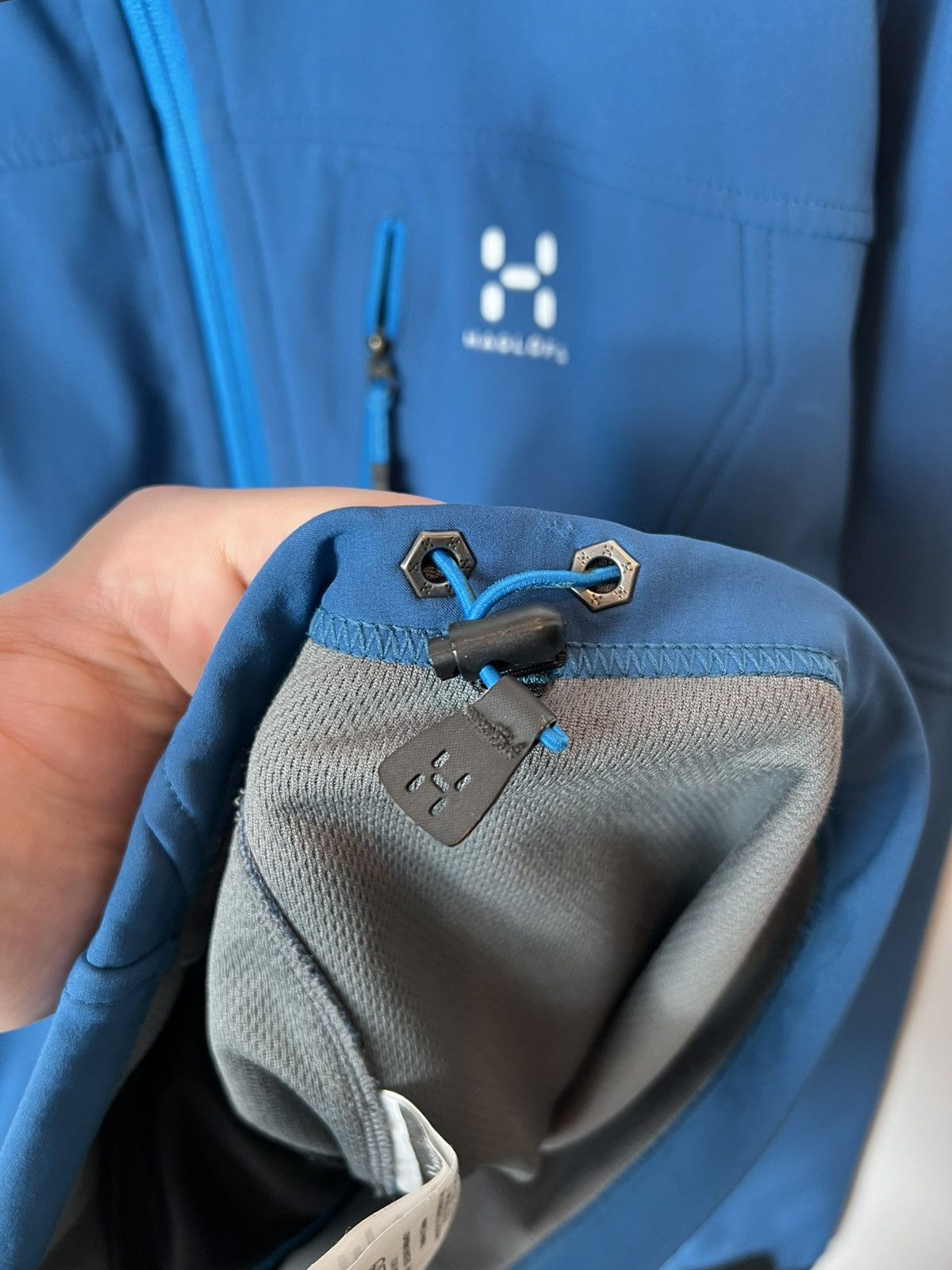 Haglofs Vintage Haglofs Bioga Shell Jacket Blue Outdoor Trekking Size US M / EU 48-50 / 2 - 12 Thumbnail