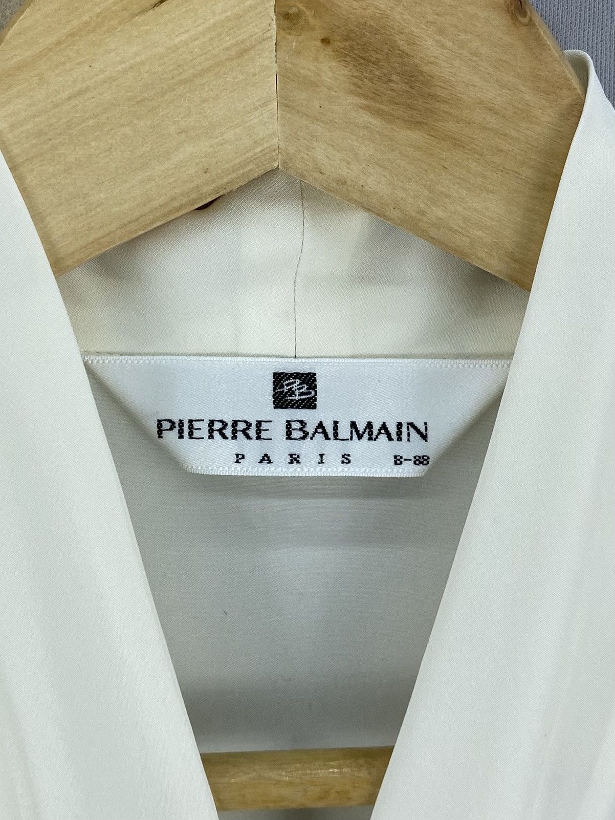 Pierre Balmain Vintage 90’s Pierre Balmain Paris V-net Blouse Size XS / US 0-2 / IT 36-38 - 11 Thumbnail