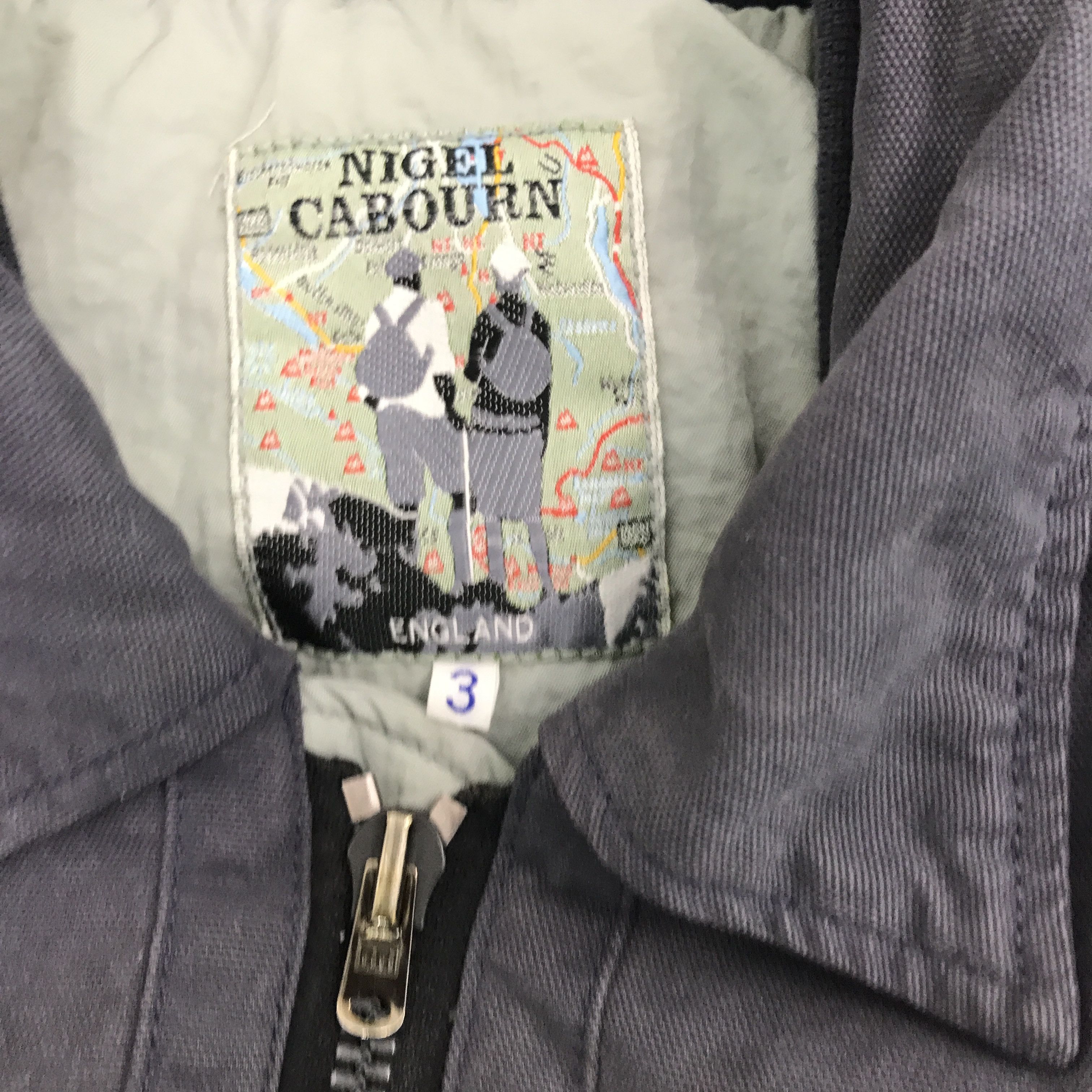 Nigel Cabourn × Vintage Vintage Nigel Cabourn Bombers Ma-1 Style Jacket Size US L / EU 52-54 / 3 - 9 Thumbnail