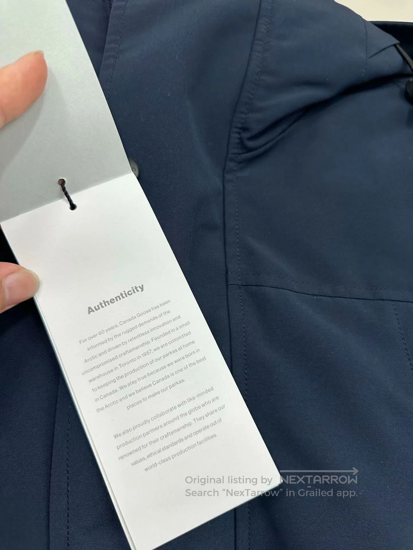 Canada Goose Canada Goose Blue Sleeve Label Down Jacket| Size US XS / EU 42 / 0 - 5 Thumbnail