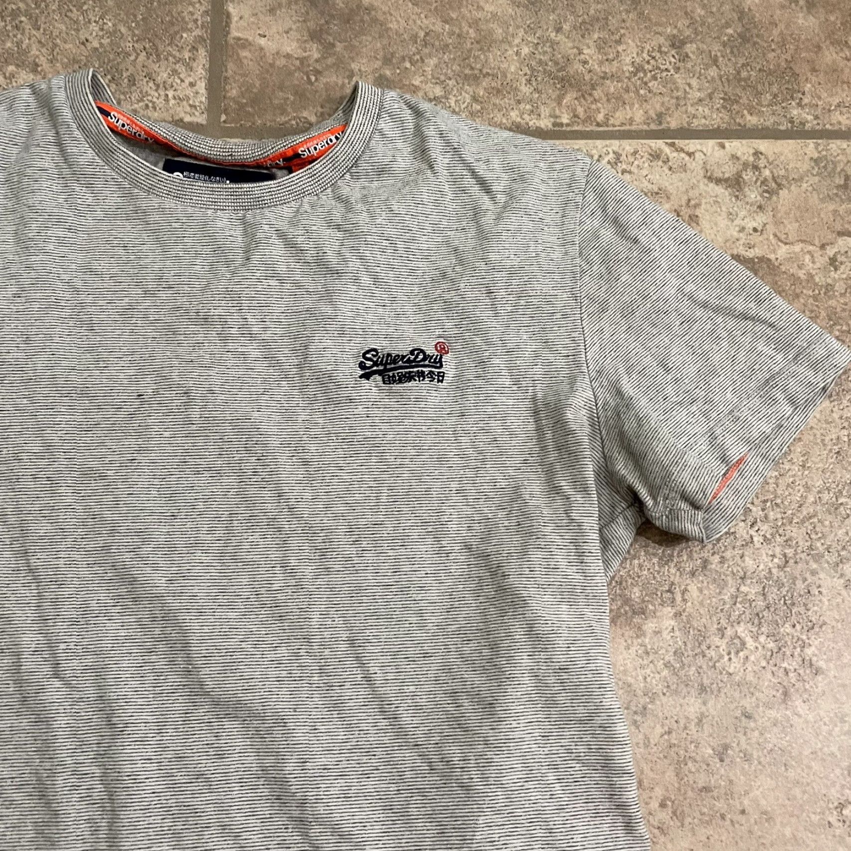 Superdry Superdry The Orange Label gray athletic Tee Mens M Size T-Shirt Size US M / EU 48-50 / 2 - 2 Thumbnail