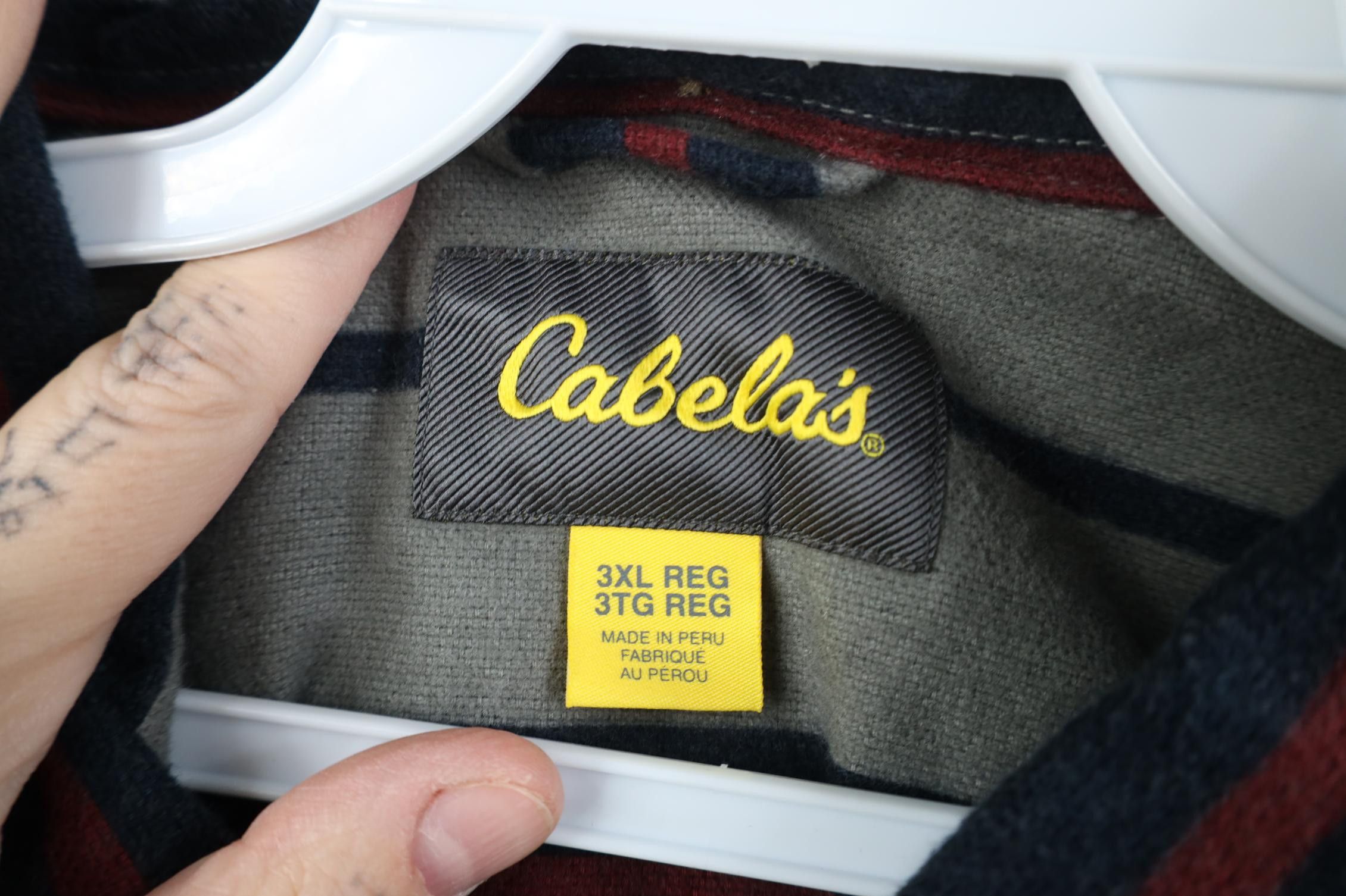 Cabelas Vintage Cabelas Heavyweight Chamois Cloth Button Down Shirt Size US XXL / EU 58 / 5 - 4 Thumbnail