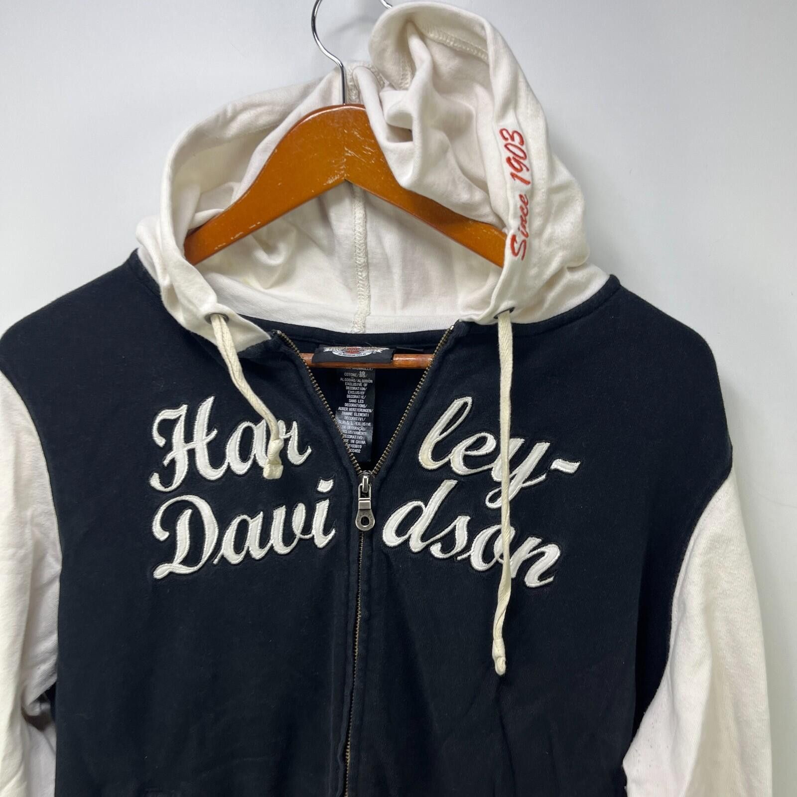 Harley Davidson Vintage Y2K Harley Davidson Wings Zip Hoodie Womens 1W 1X Size XXL / US 16-18 / IT 52-54 - 7 Thumbnail