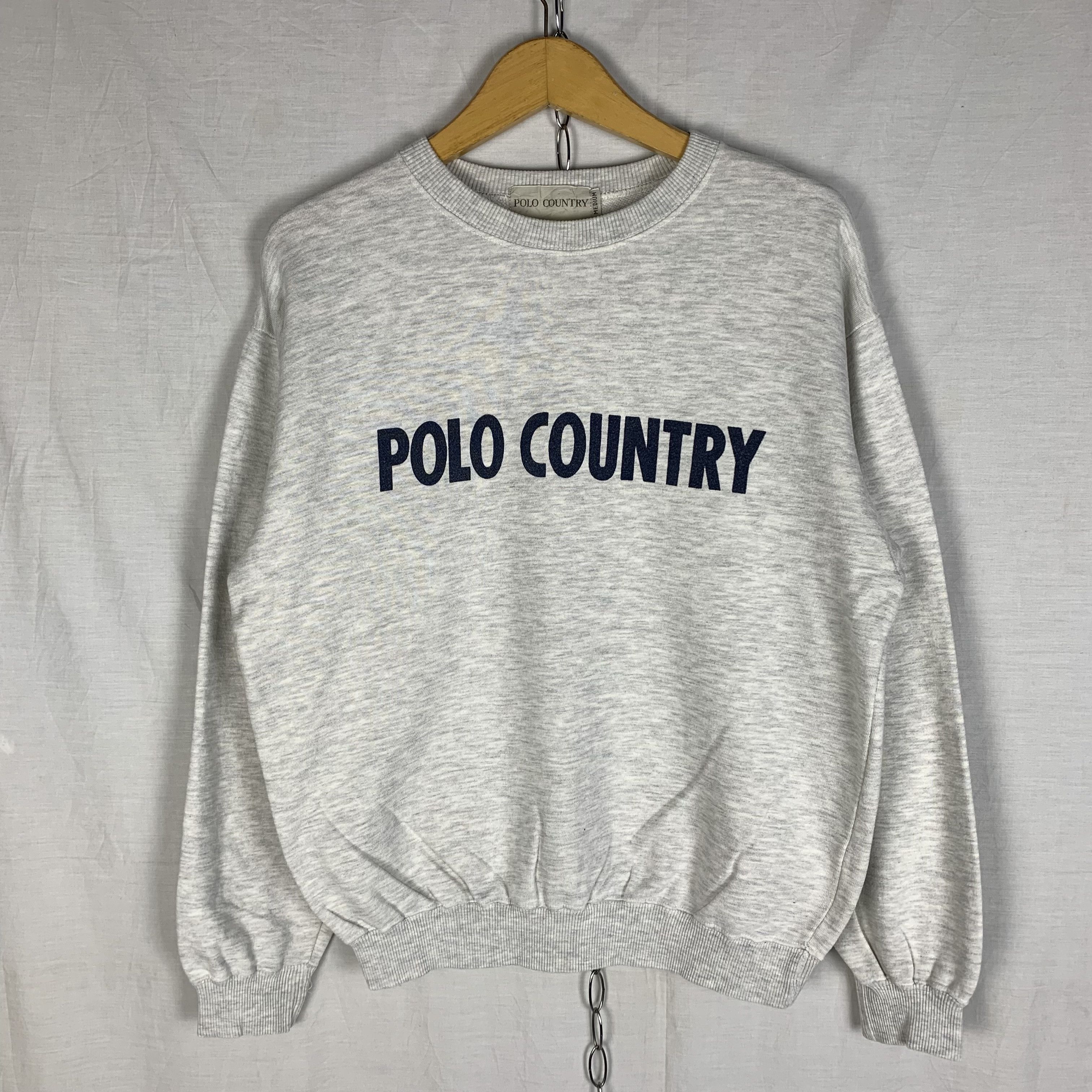 Vintage Vintage 90s Polo Country Sweatshirt Crewneck Size US M / EU 48-50 / 2 - 1 Thumbnail