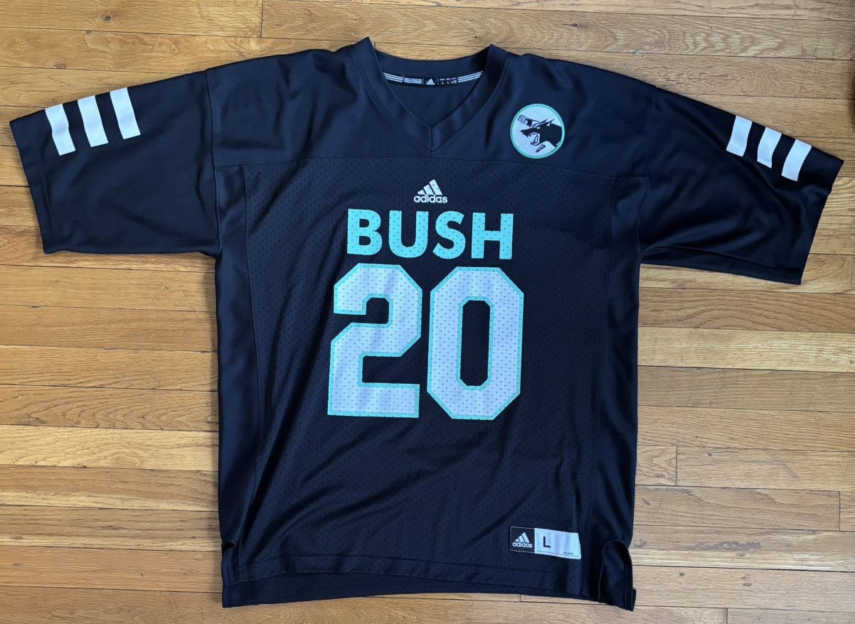 Adidas × Snoop Dogg Vintage Snoop Dogg Rap Adidas Bush Jersey Death Row Pharrell Size US L / EU 52-54 / 3 - 1 Thumbnail