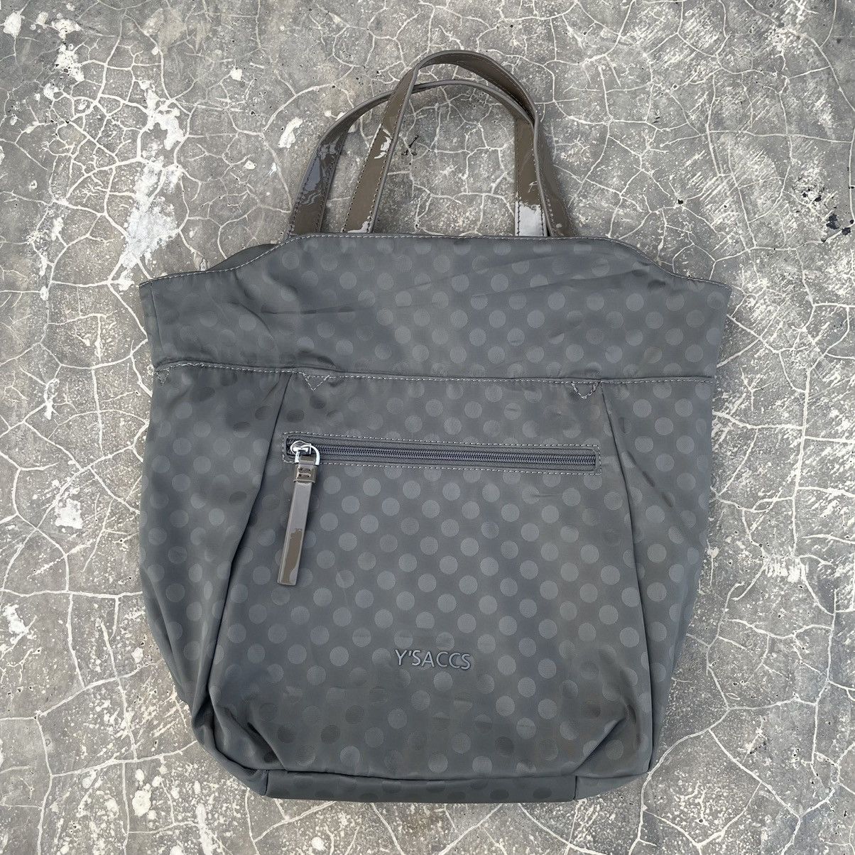 Yohji Yamamoto Y’saccs by Yohji Yamamoto Polkadot Folded Shoulder Bag Size ONE SIZE - 3 Thumbnail