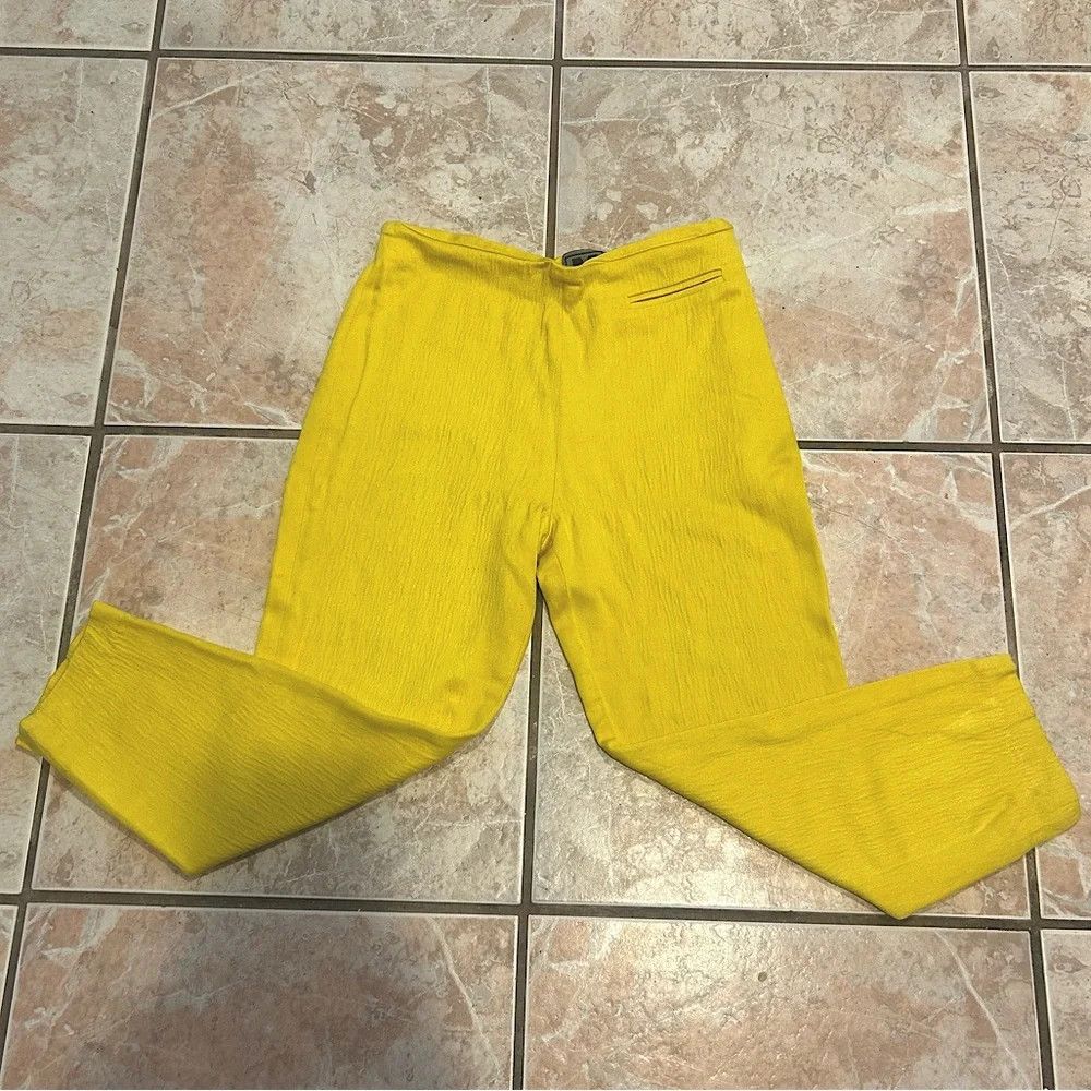 Vintage vintage 60s high waist retro vibrant capris housewife Size 32" / US 10 / IT 46 - 2 Thumbnail