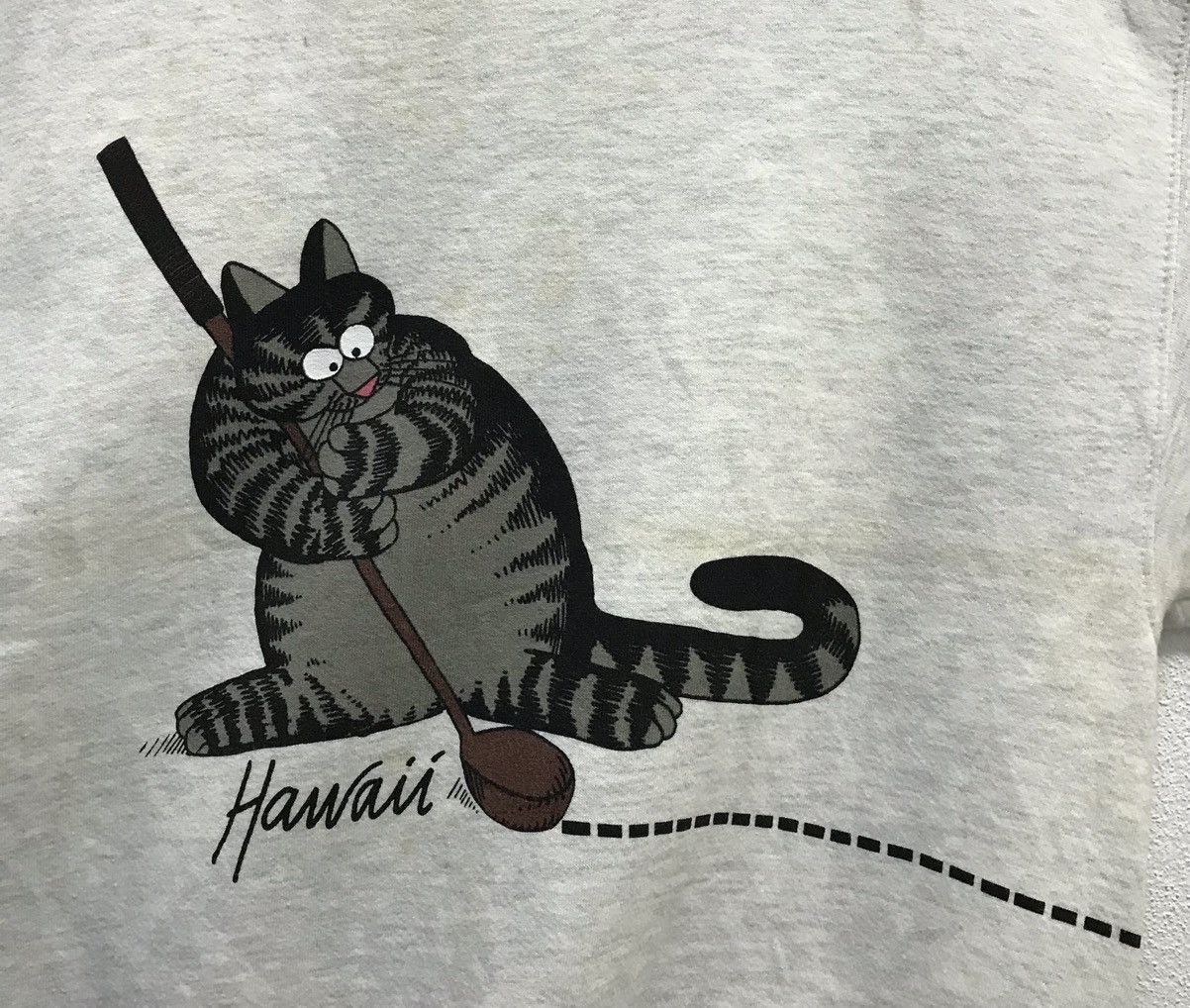 Vintage Vintage Crazy Shirts Hawaii B.Kliban Made In Usa Sweatshirt Size US S / EU 44-46 / 1 - 3 Thumbnail